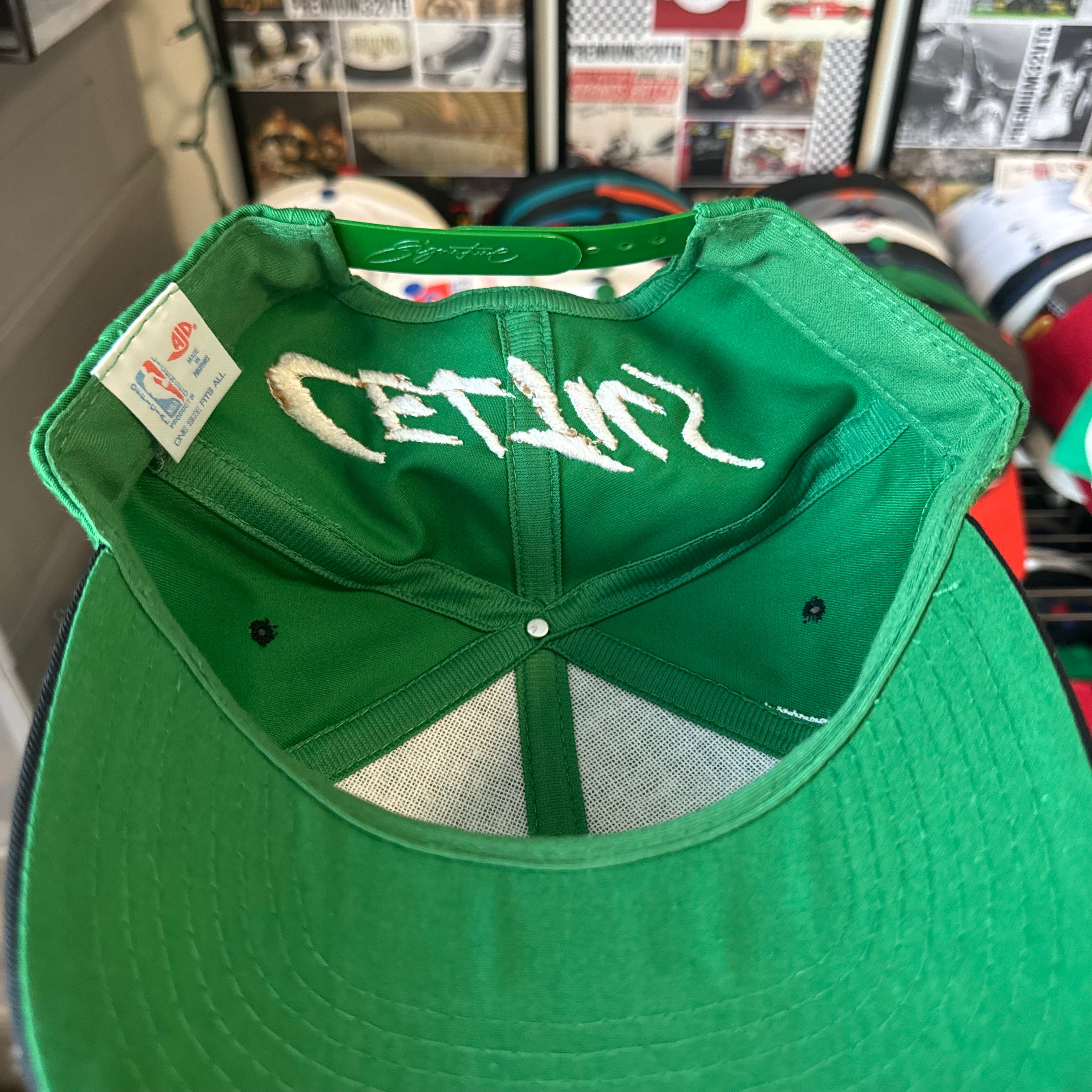 Boston Celtics Spell Out Underline NBA Basketball SnapBack