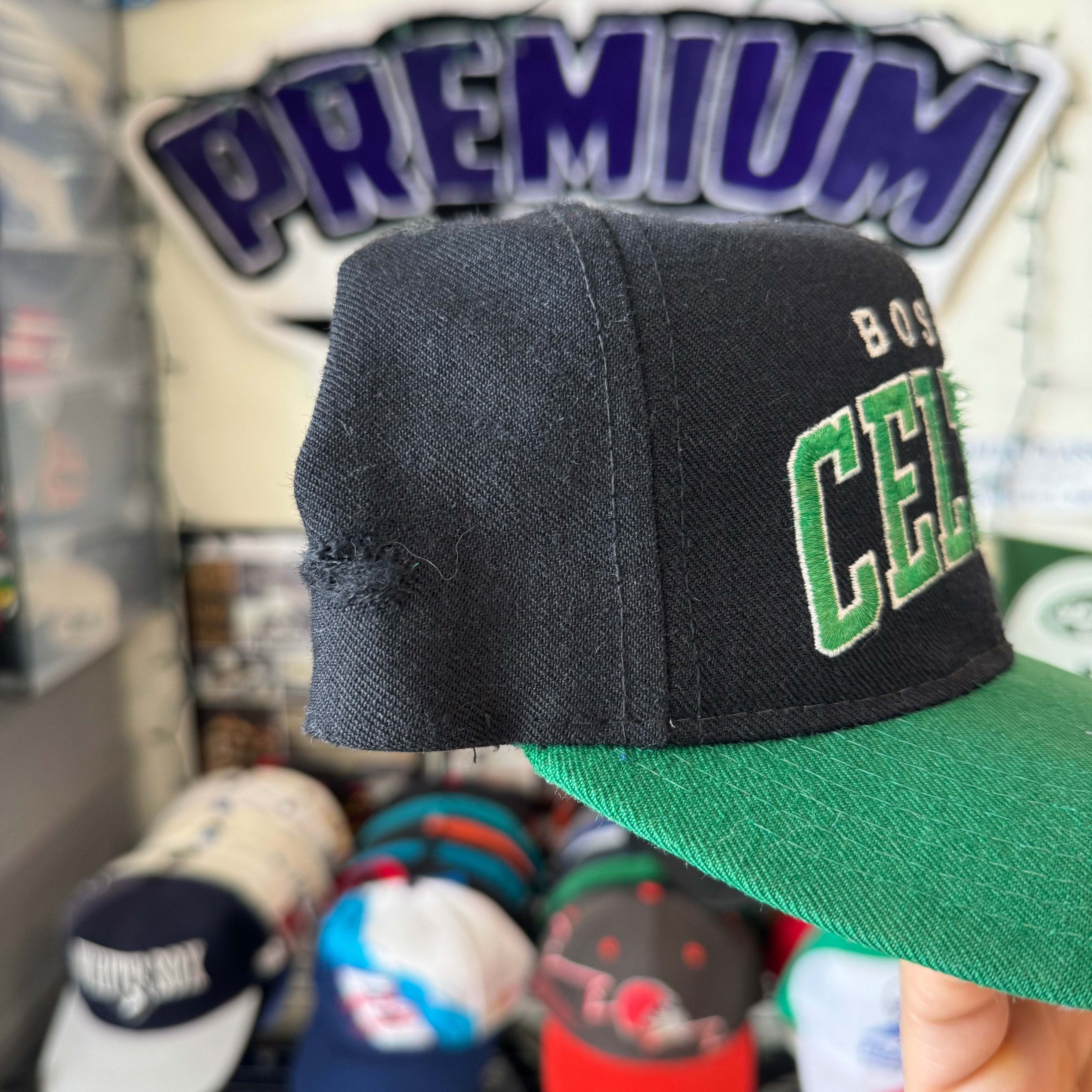 Boston Celtics Starter Arch NBA Basketball Snapback *flaws*
