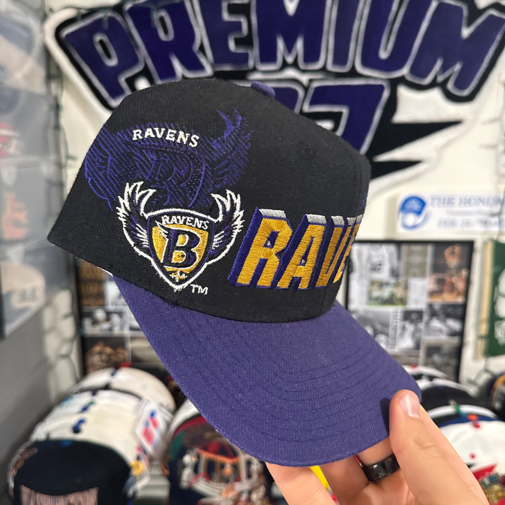 Baltimore Ravens Sports Specialties Laser Black Dome NFL Football Snapback