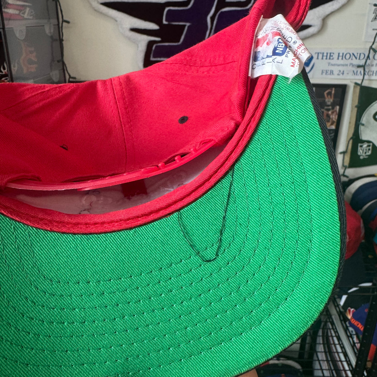 Chicago Bulls Plain Logo Drew Pearson NBA Basketball Snapback