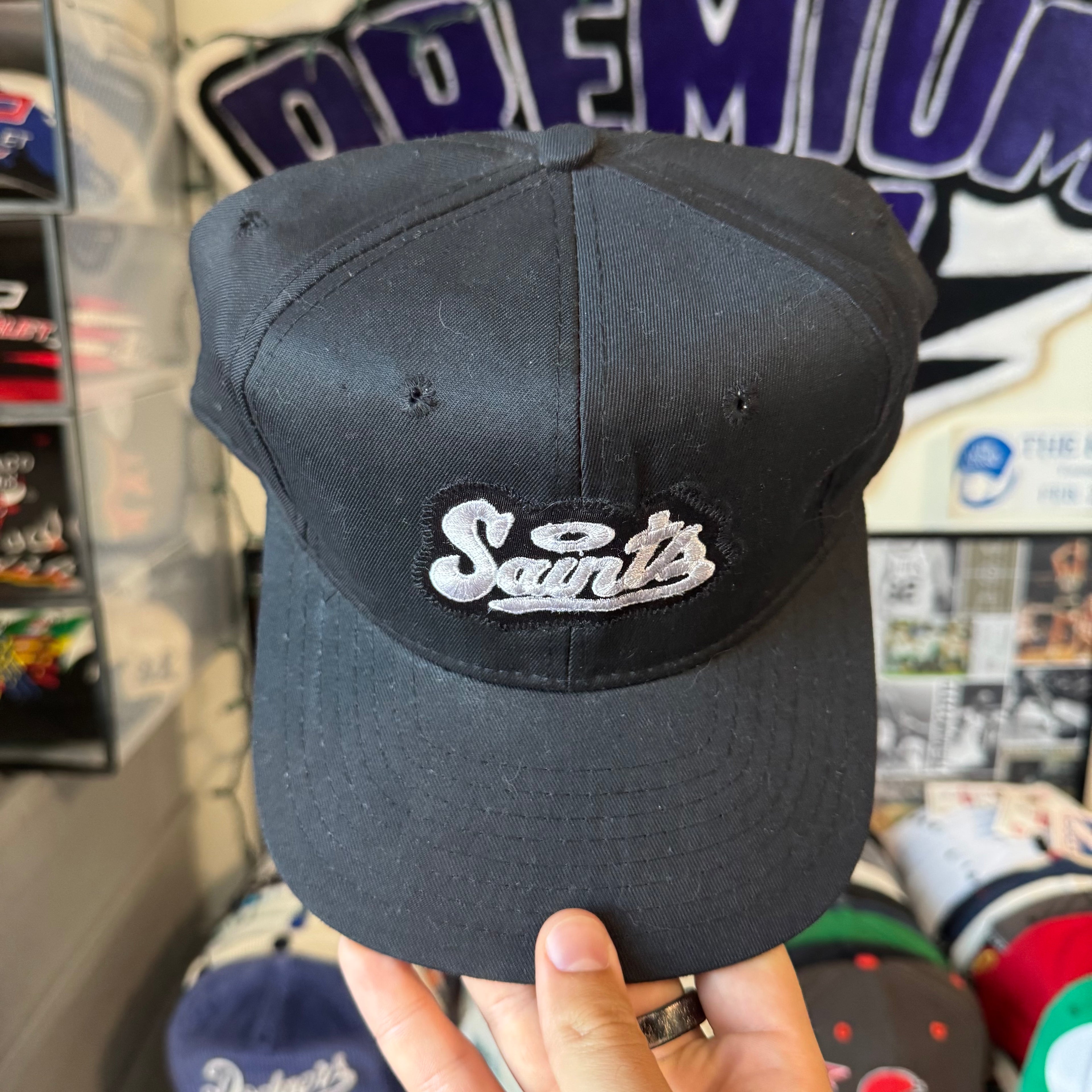 Saints Brand With Halo Patch Snapback