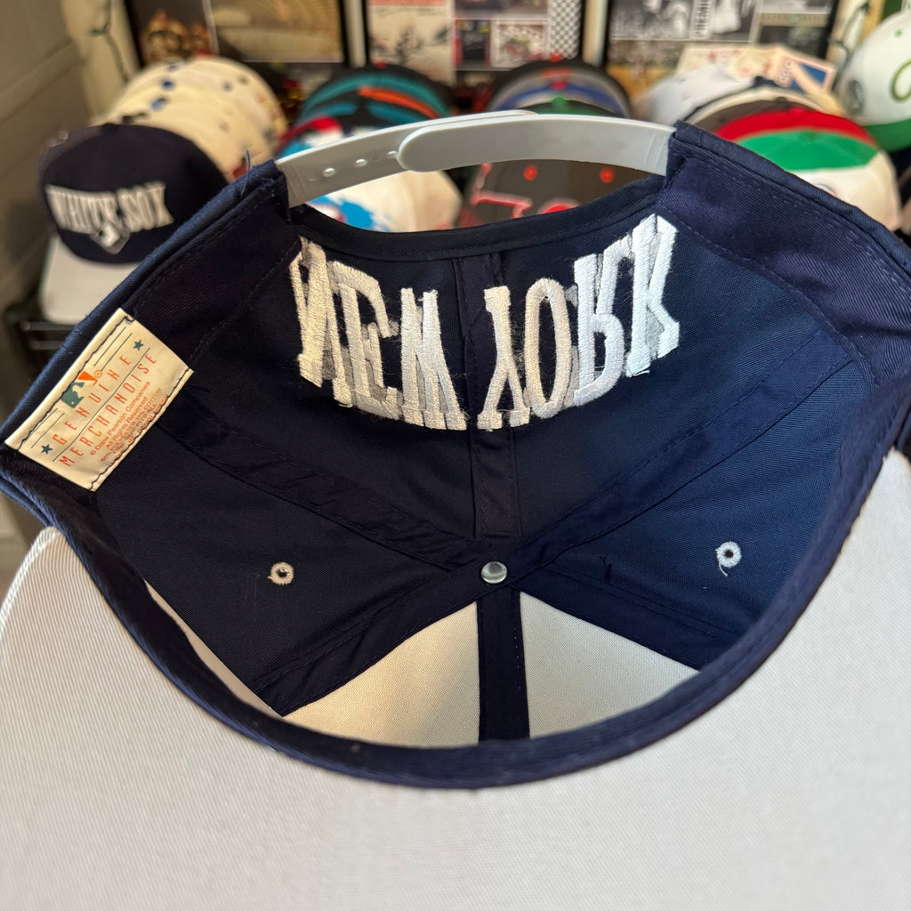 New York Yankees Brim Spell Out MLB Baseball Snapback