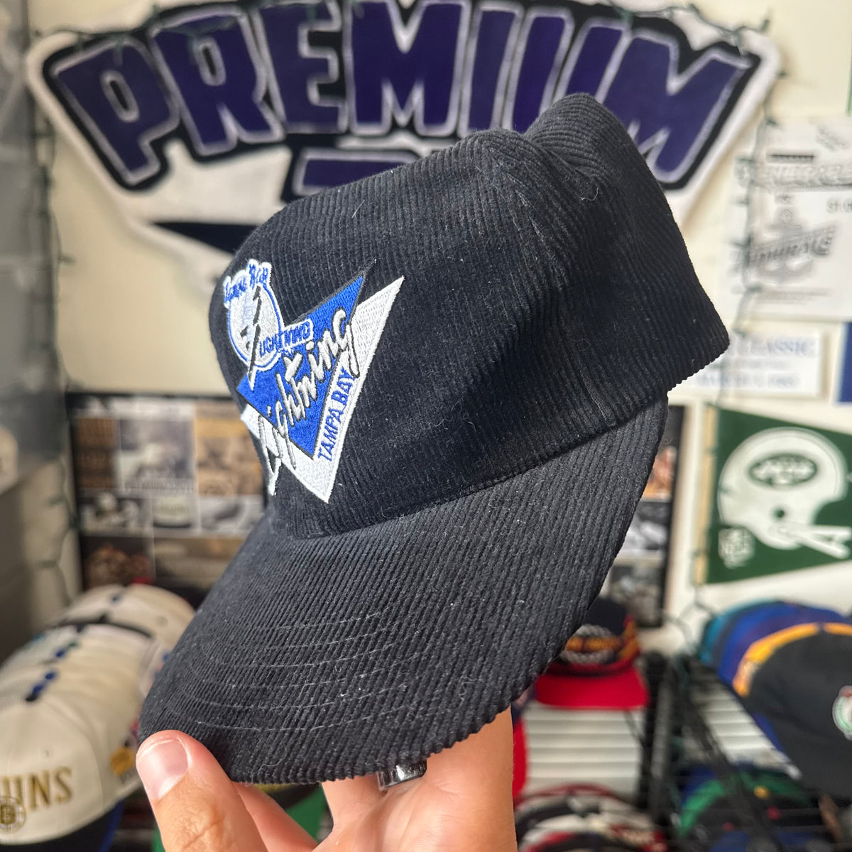 Tampa Bay Lightning Corduroy Triangles NHL Snapback