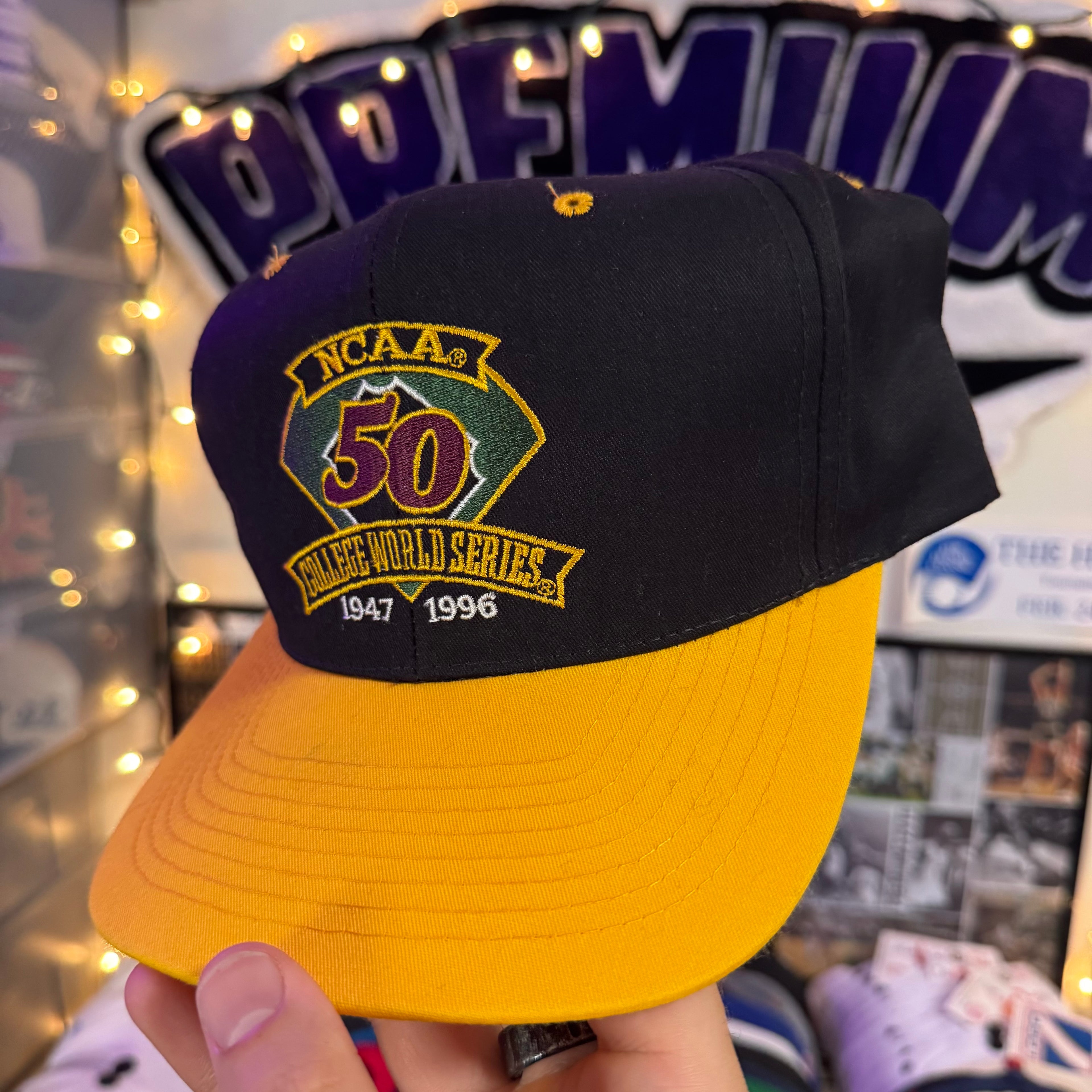 NCAA 50th College World Series Wichita State 1996 Snapback