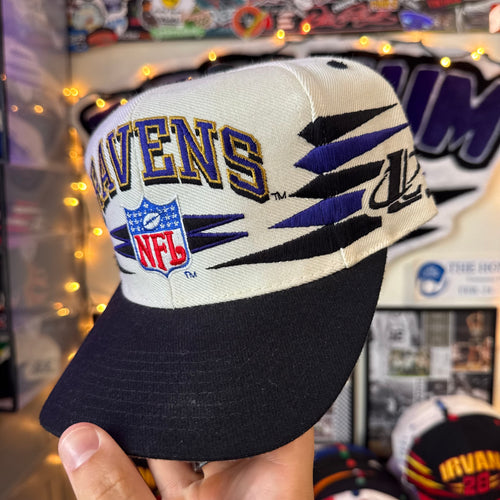 Baltimore Ravens Logo Athletic Diamond Cut Snapback