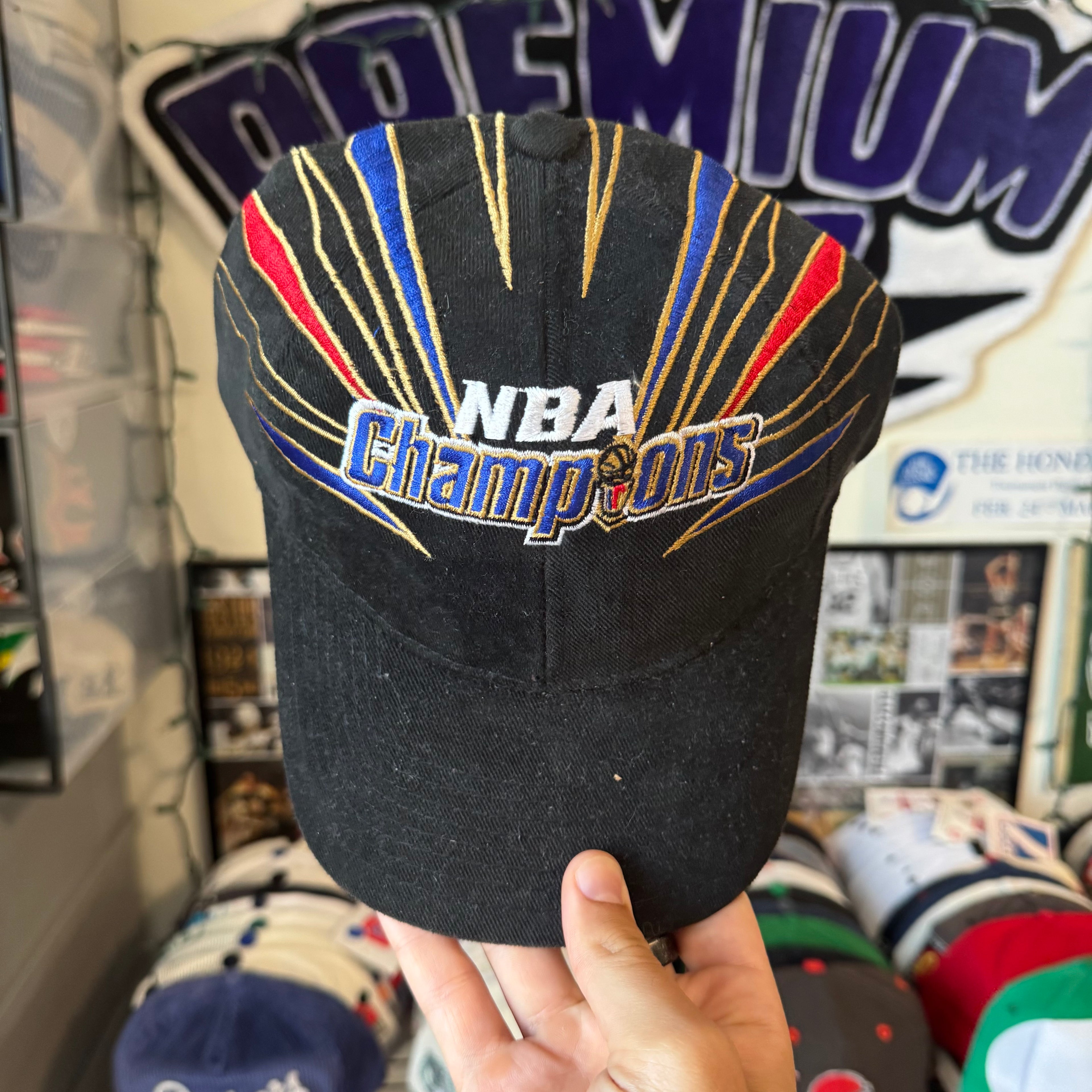 NBA Champions 1998 Chicago Bulls Starter Dad Hat Style Strap Back
