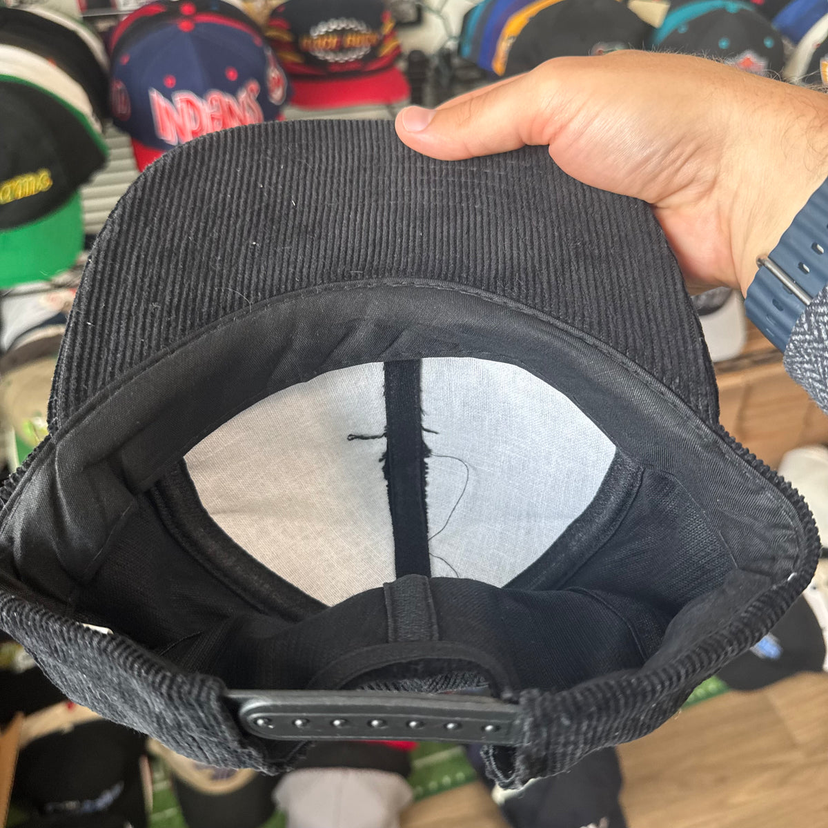 Tampa Bay Lightning Corduroy Triangles NHL Snapback