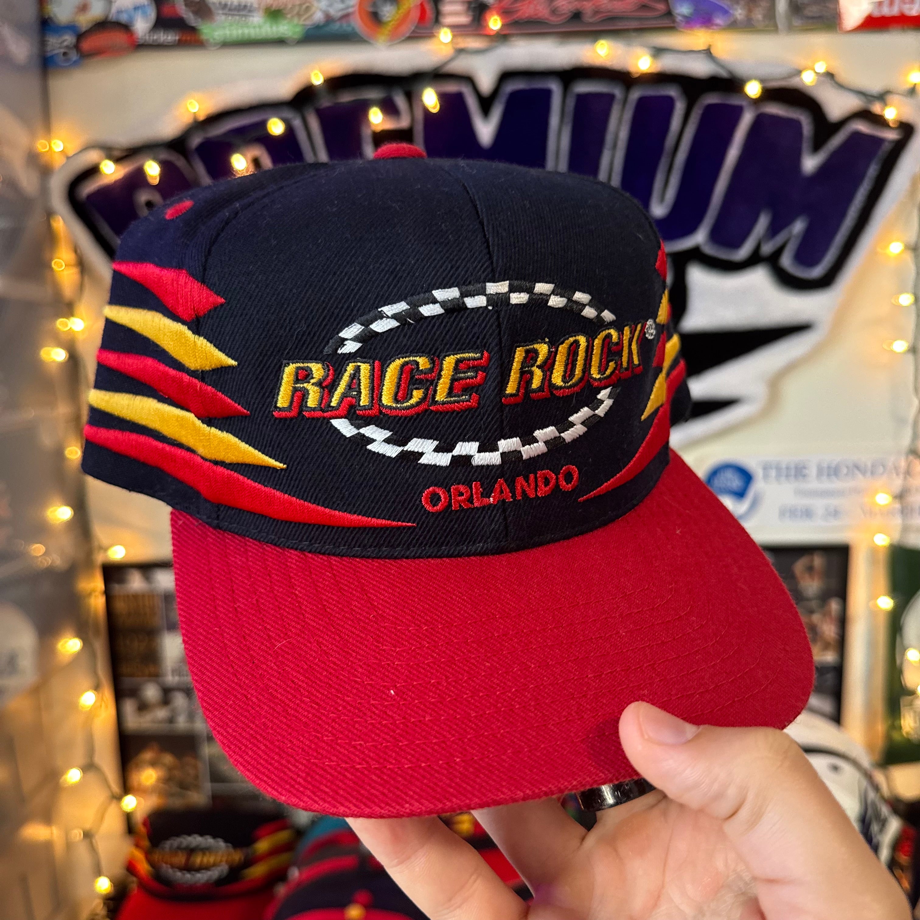 Race Rock Orlando Ready 2 Race Limited Edition Diamond Style Snapback