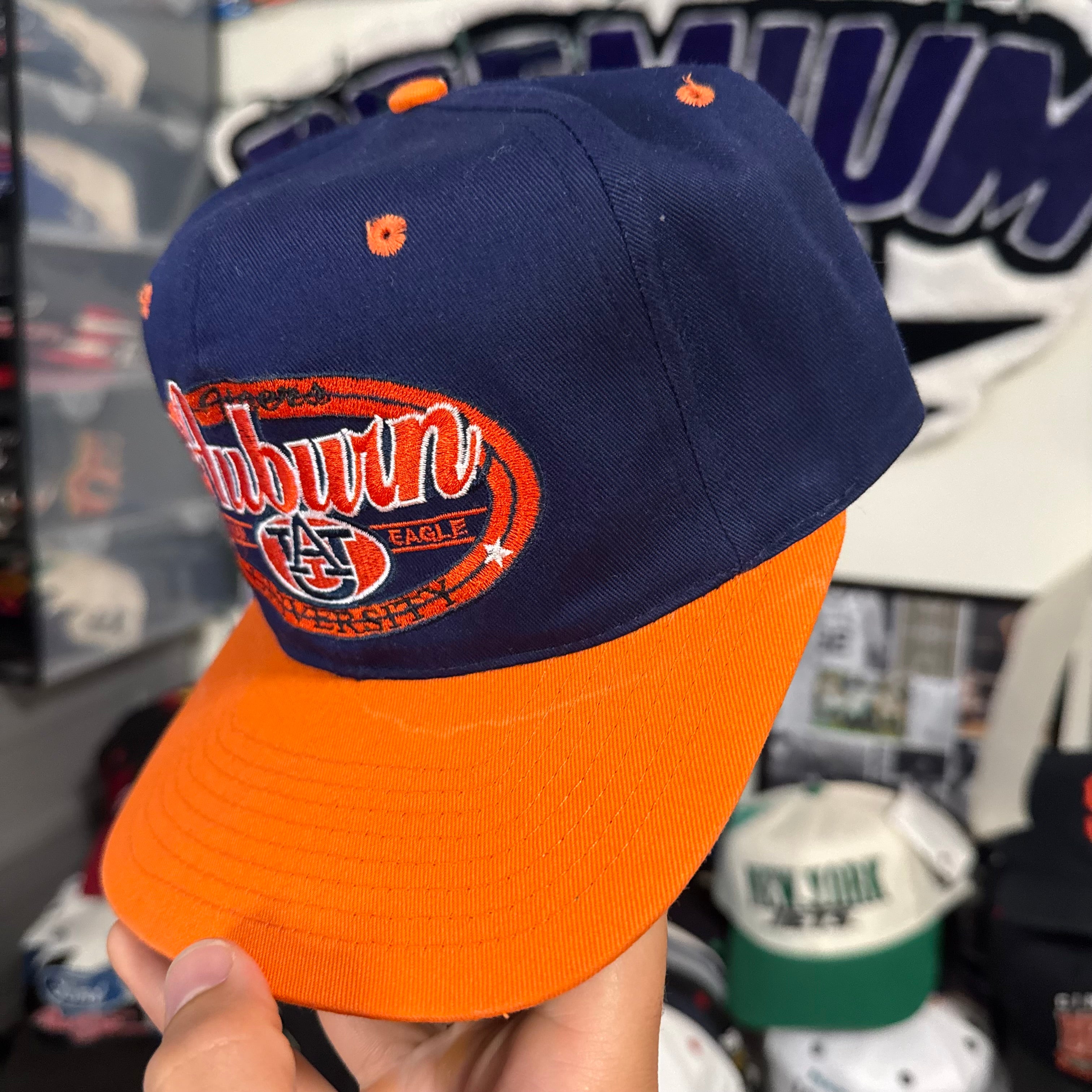 Auburn University Tigers War Eagle Twill Snapback