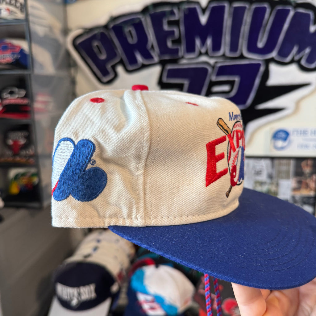 Montreal Expos Crossed Bats #1 Apparel MLB Baseball Draw-String