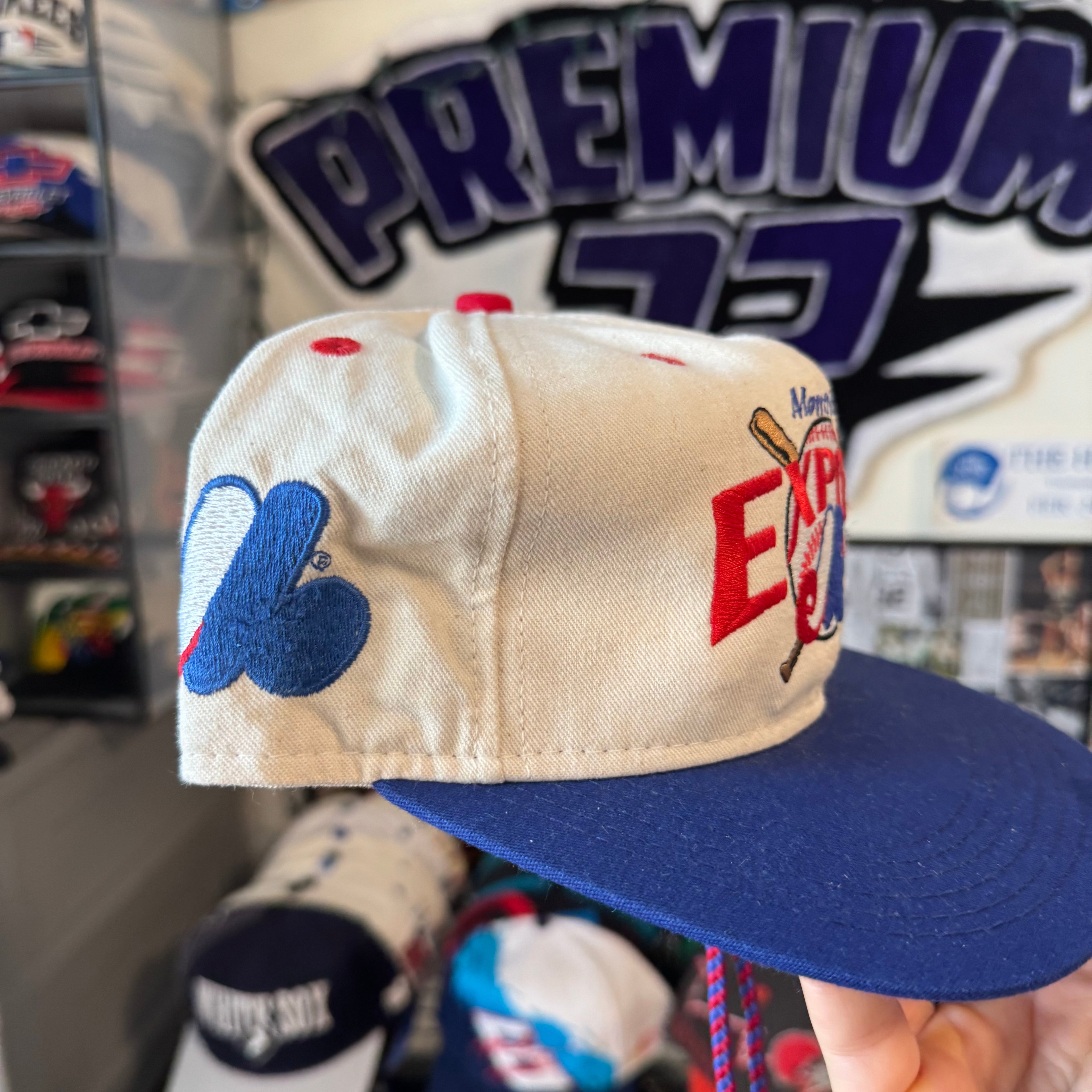 Montreal Expos Crossed Bats #1 Apparel MLB Baseball Draw-String