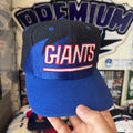 New York Giants Black Dome Logo Athletic Sharktooth NFL Football Snapback