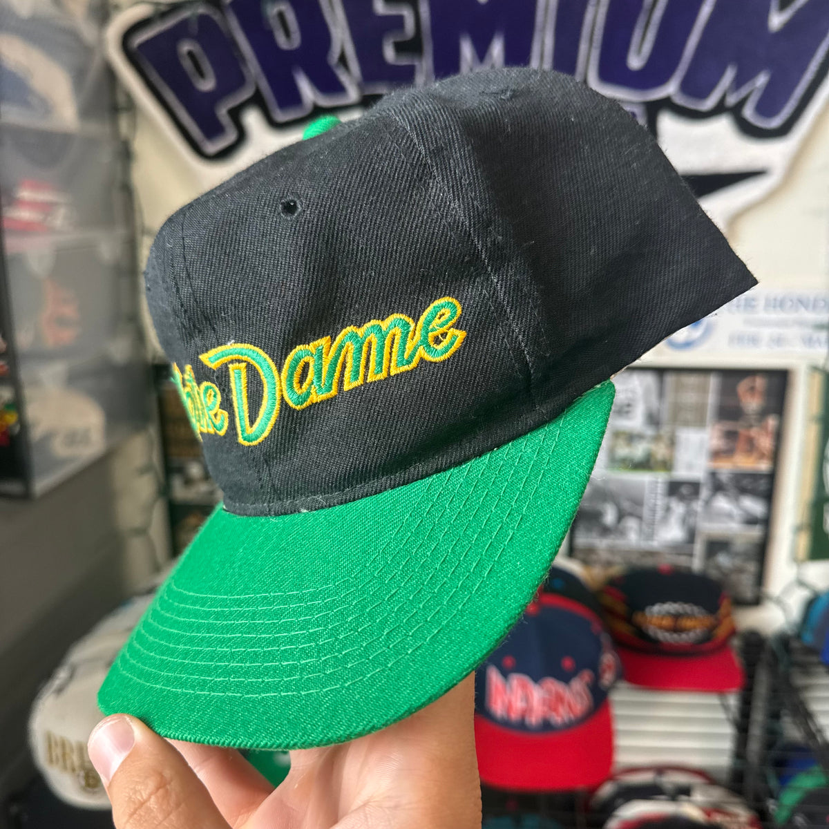 University of Notre Dame Sports Specialties Double Line Script NCAA College Snapback