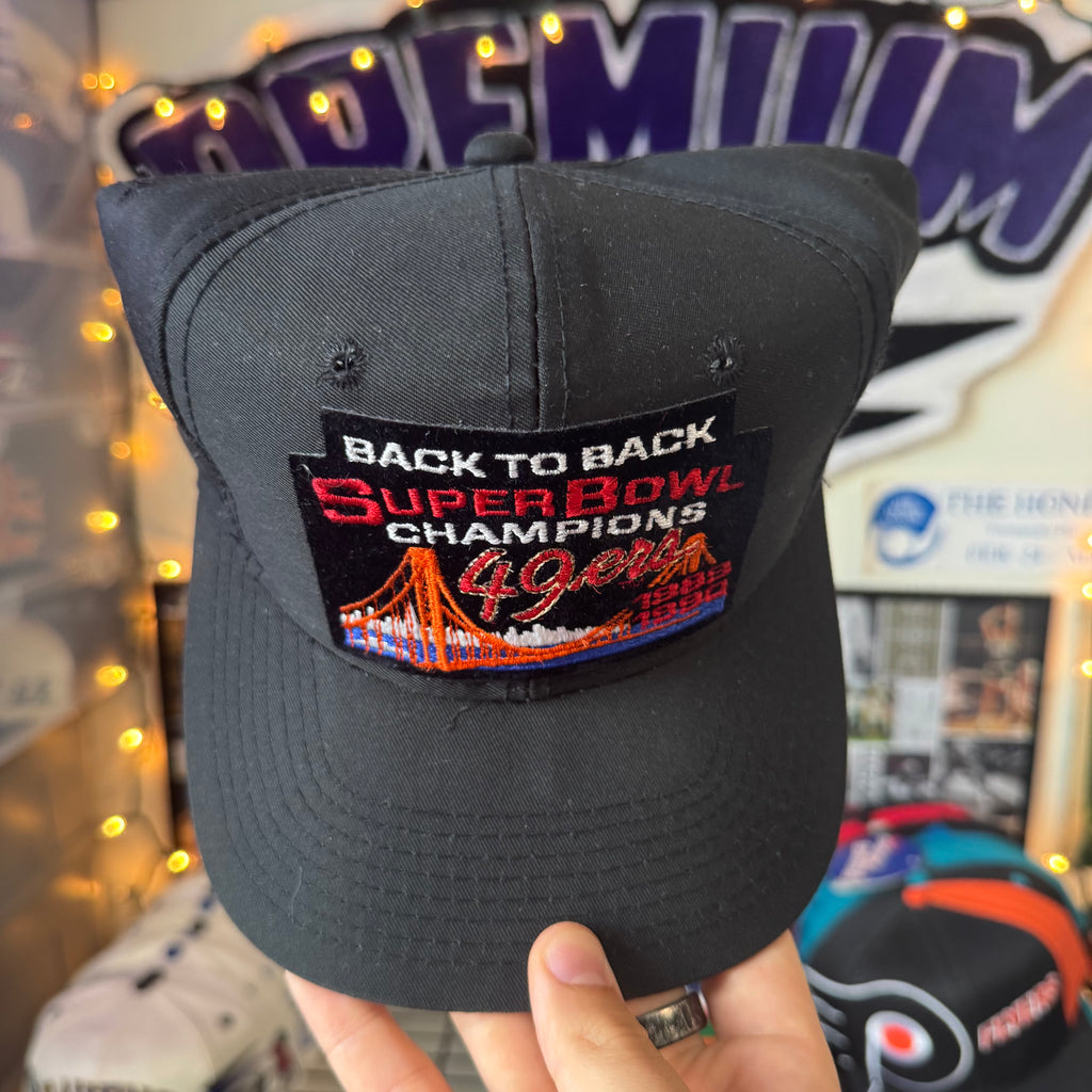 Sam Francisco 49ers Back to Back Super Bowl Champs Sports Specialties Snapback