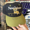 New Orleans Saints Eastport Single Bar NFL Football Signed Snapback