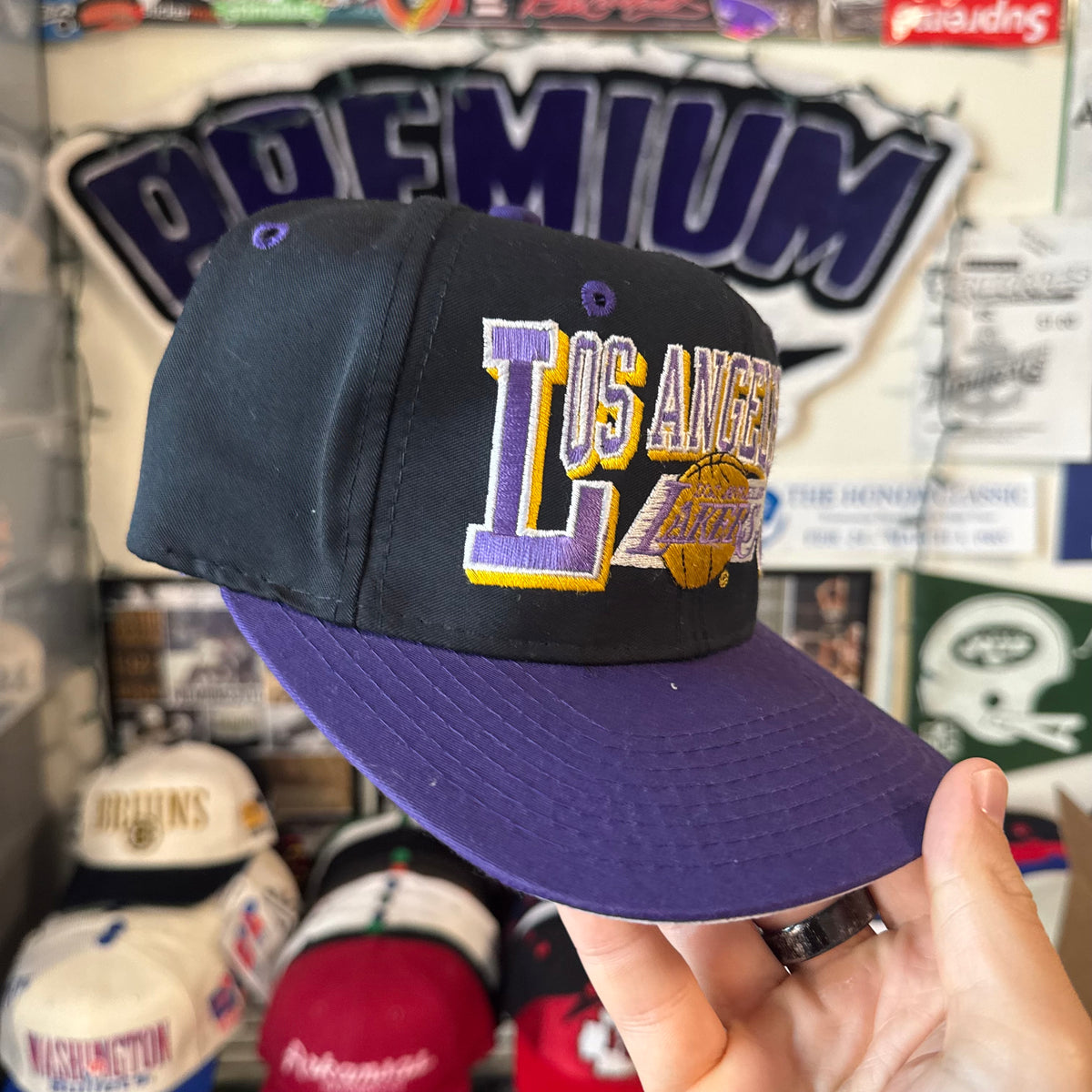 Los Angeles Lakers Drew Pearson NBA Basketball Snapback