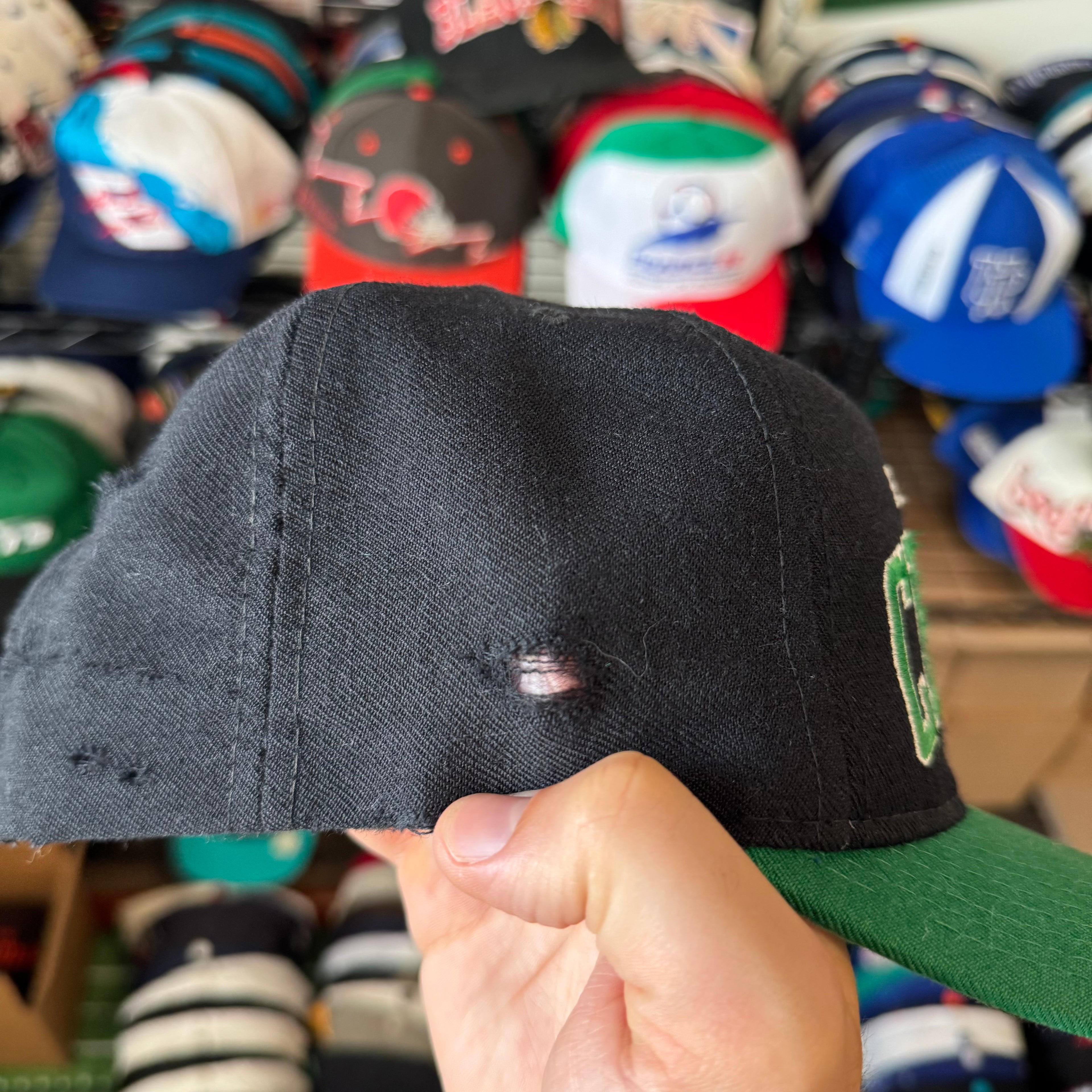 Boston Celtics Starter Arch NBA Basketball Snapback *flaws*