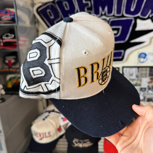 Boston Bruins Sports Specialties Laser NHL Hockey Snapback Hat