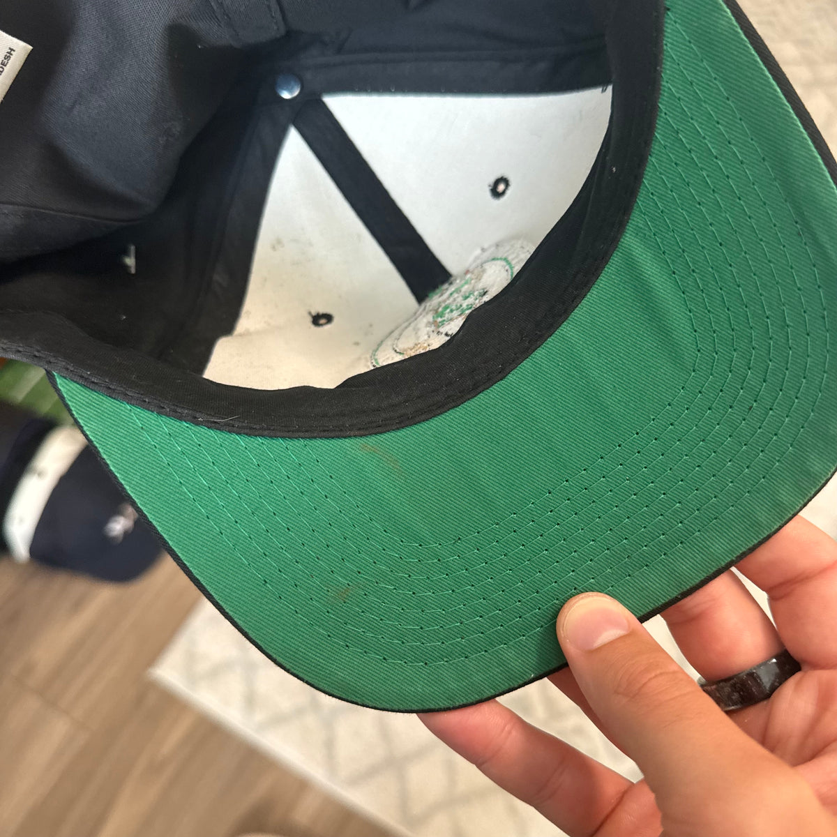 Boston Celtics ANNCO Plain Logo NBA Basketball Snapback