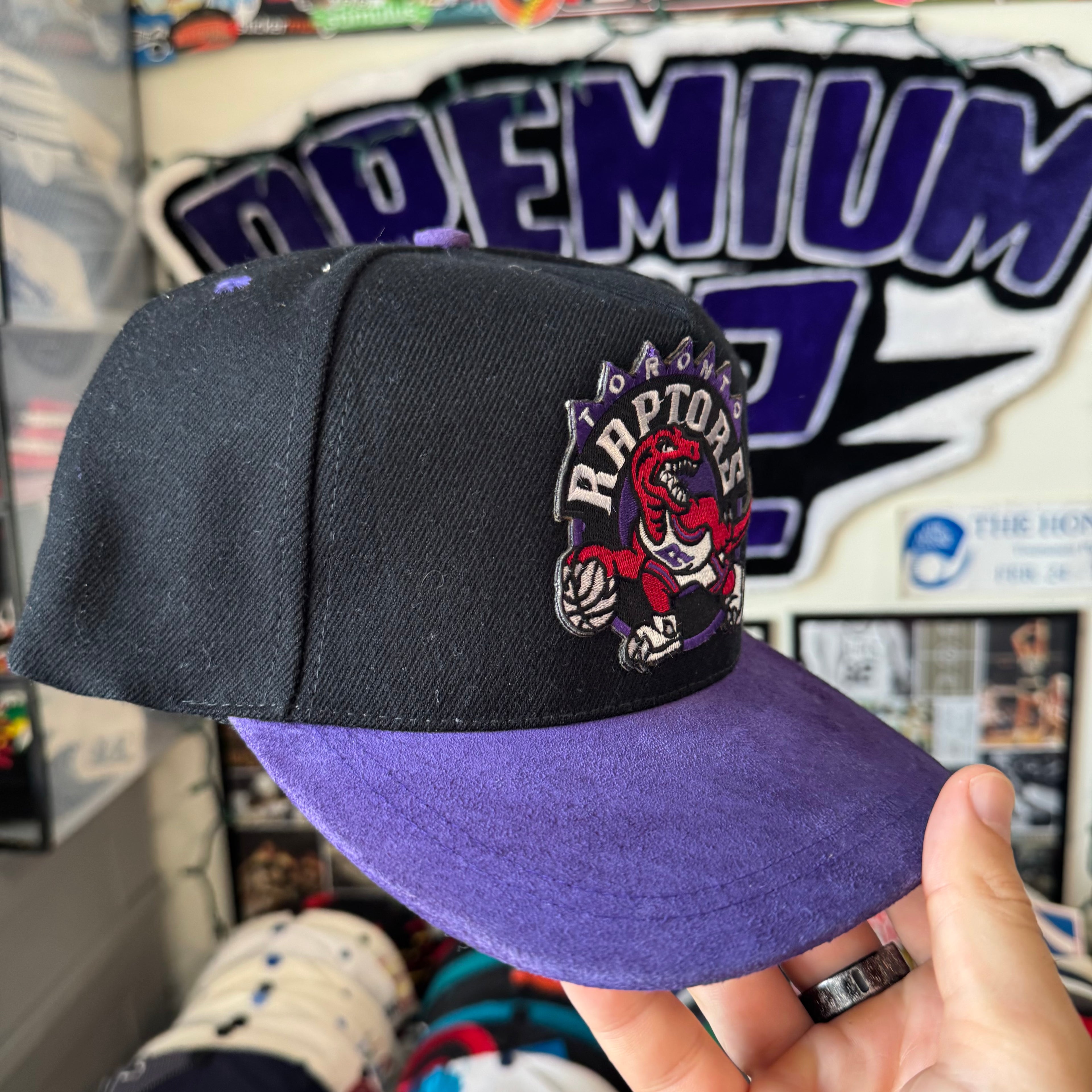 Toronto Raptors Plain Logo NBA Basketball Snapback