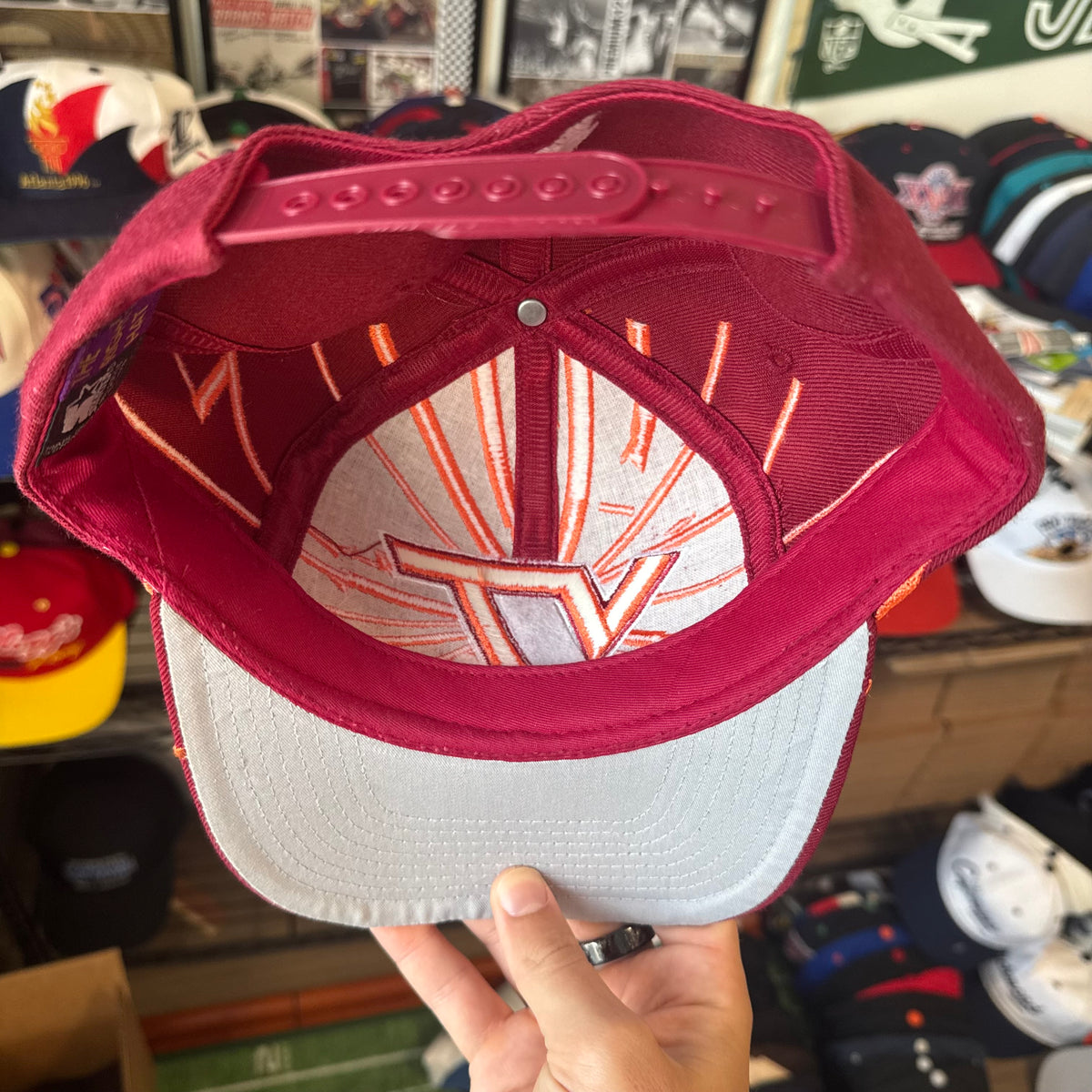VT Virginia Tech Hokies Starter Collision/ Starter Shatter NCAA College Football Snapback
