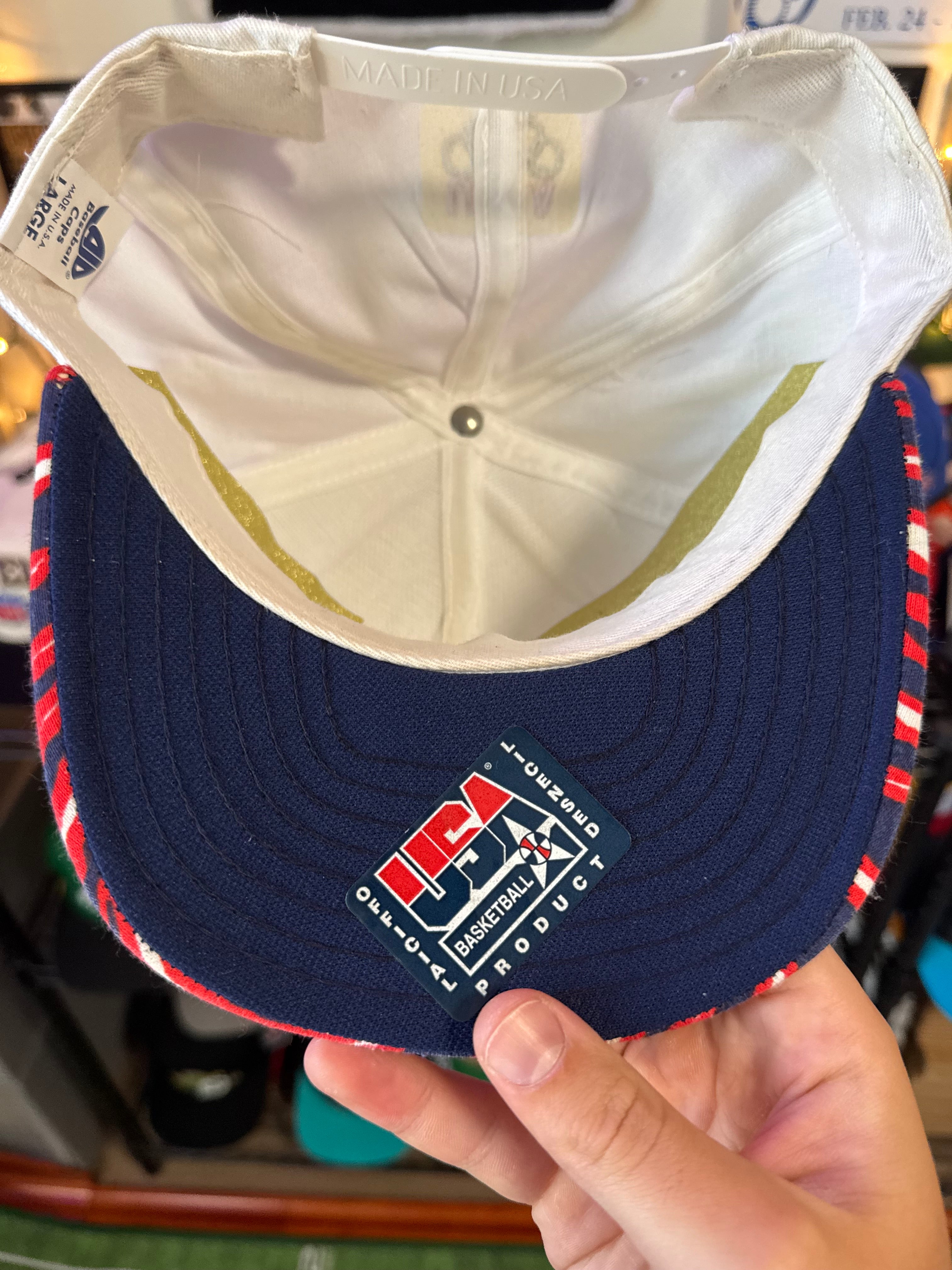 Team USA Basketball AJD Zubas Lakers #32 Magic Johnson Snapback