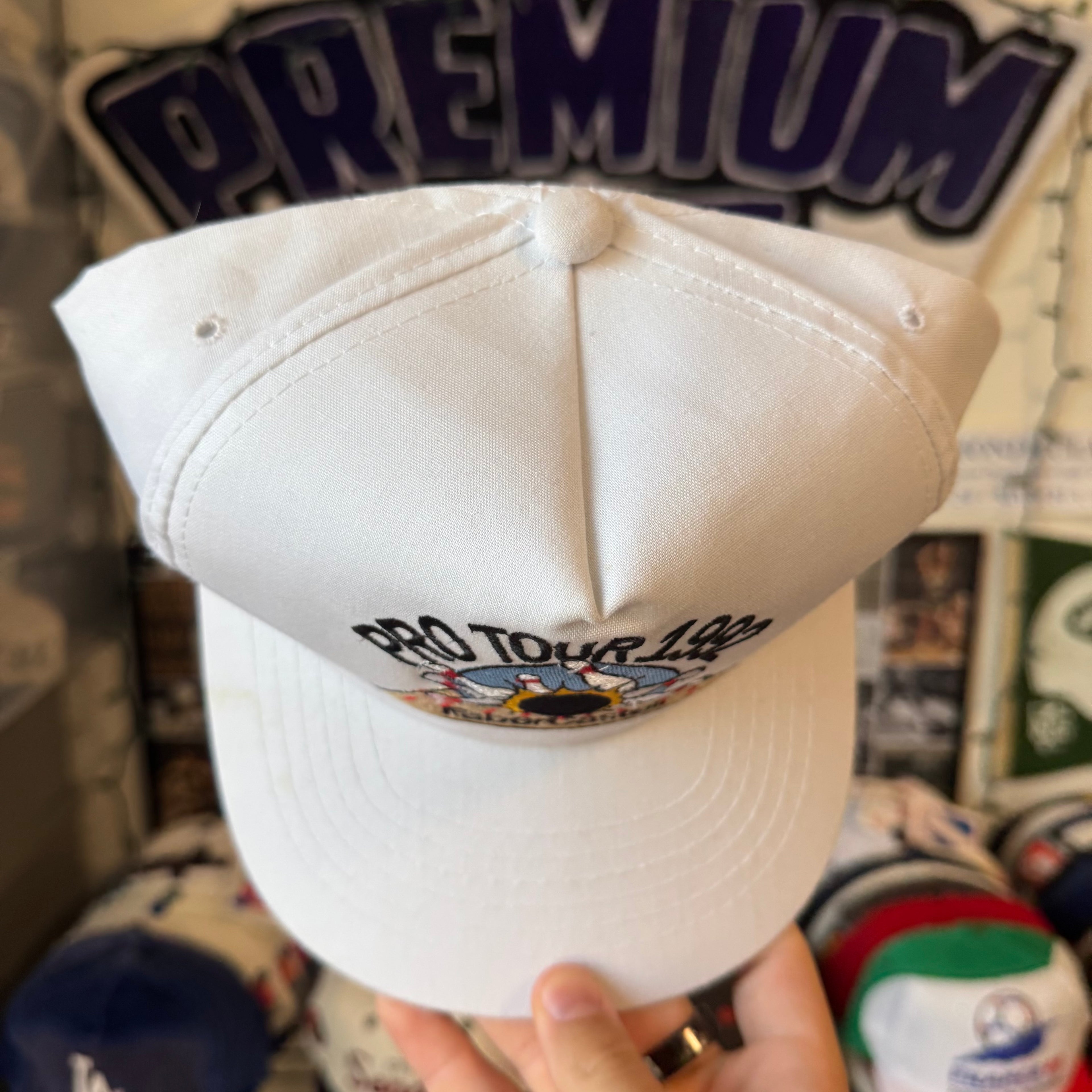Pro Bowling Tour 1992 Faber-Castellano Bowling Snapback