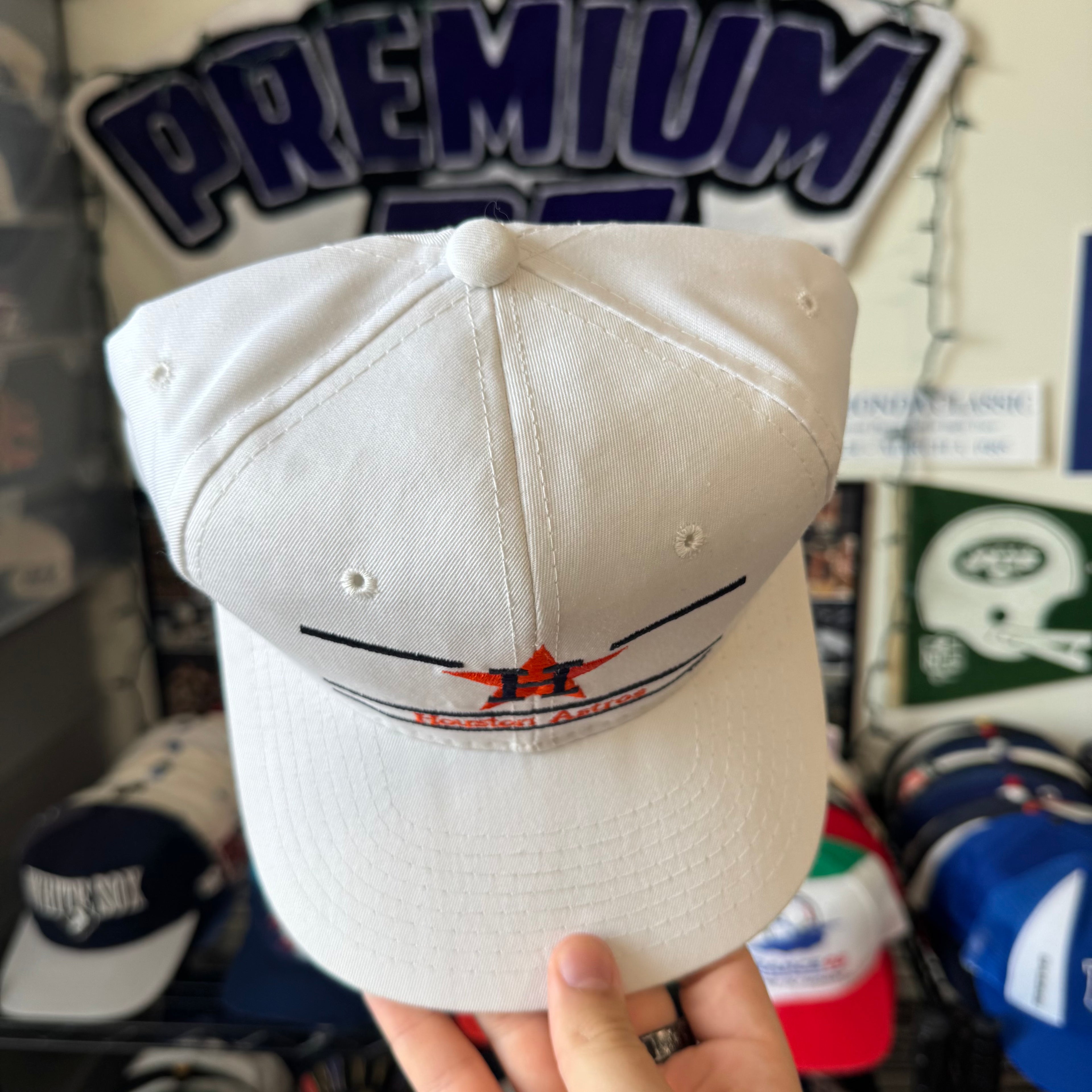 Houston Astros Triple Bar by The Game MLB Baseball Snapback