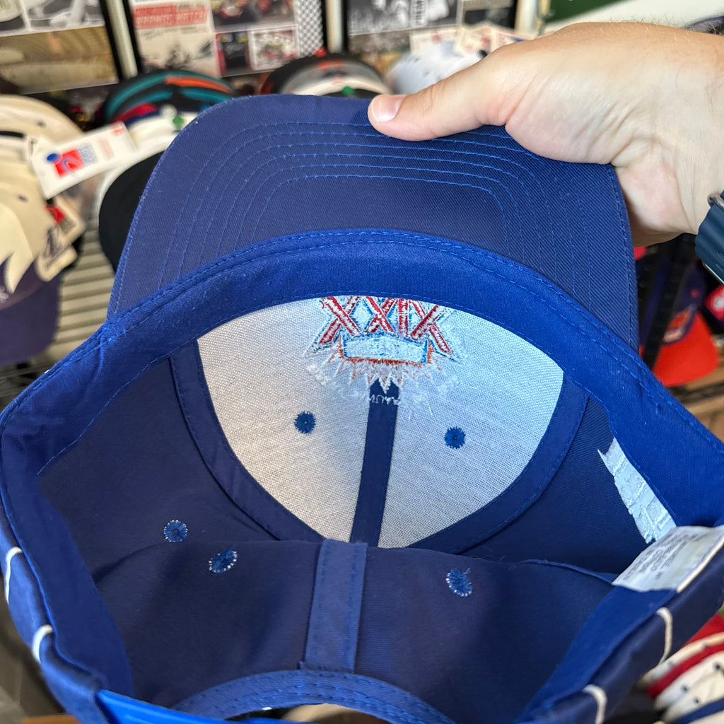 Super Bowl XXIX 1995 Miller Lite Beer Blue Pinstripe NFL Football Snapback