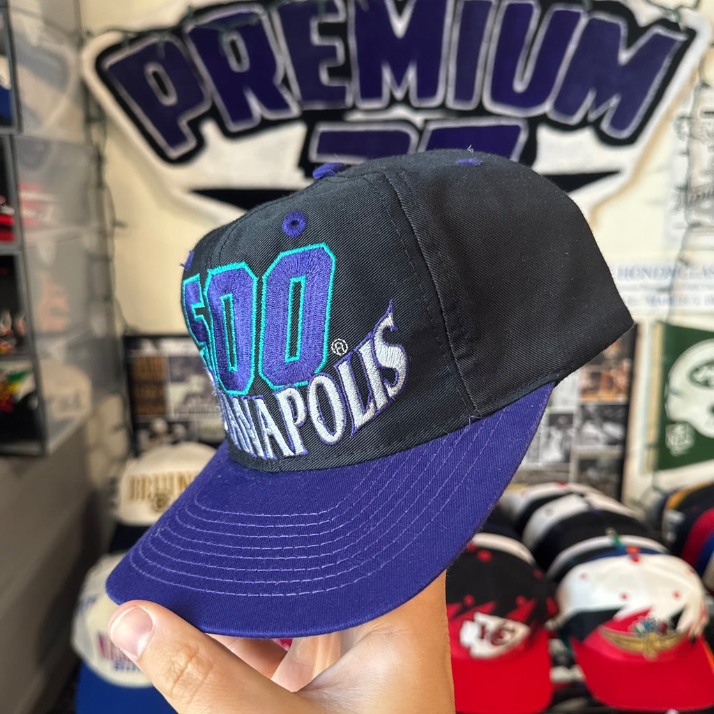 Indianapolis 500 Logo 7 Big Logo Bottom Arch Indy 500 Racing SnapBack