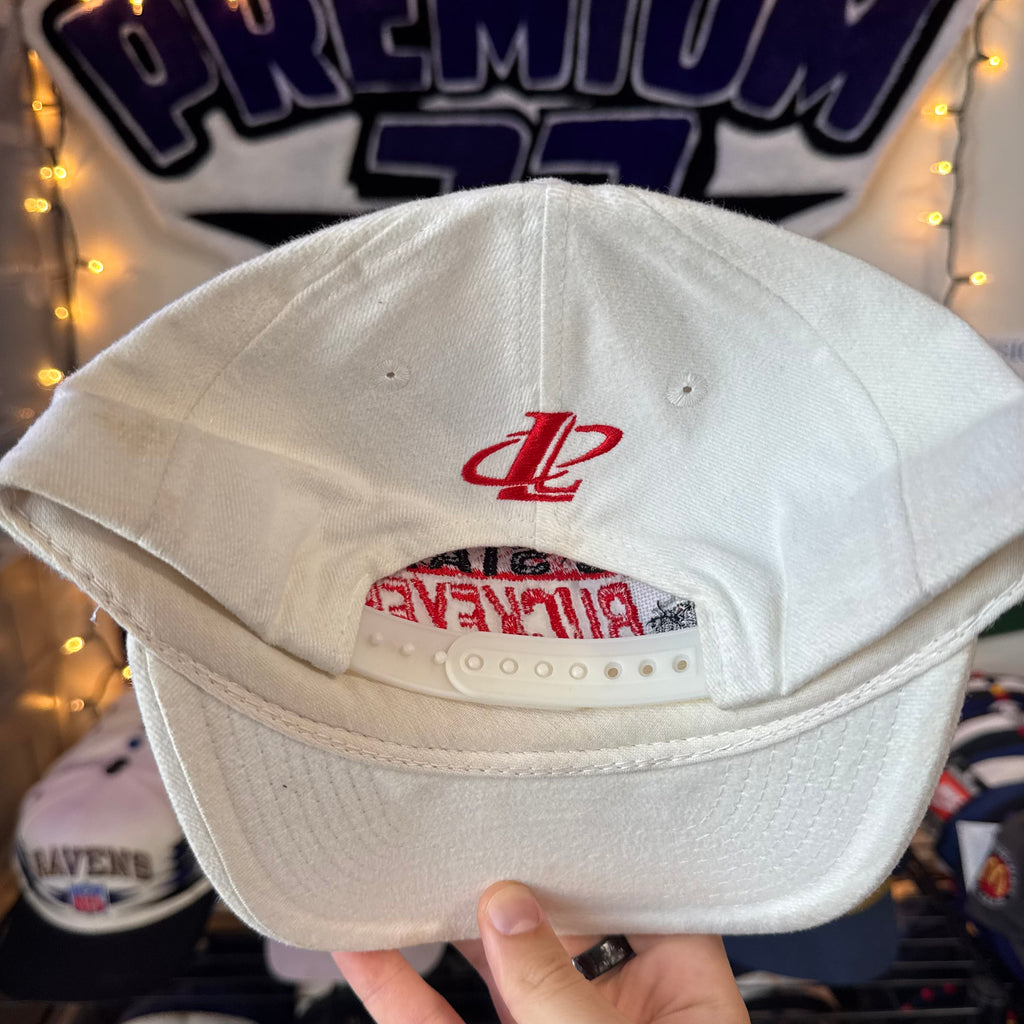 Ohio State Buckeyes Shallow Fit White Logo Athletic Snapback