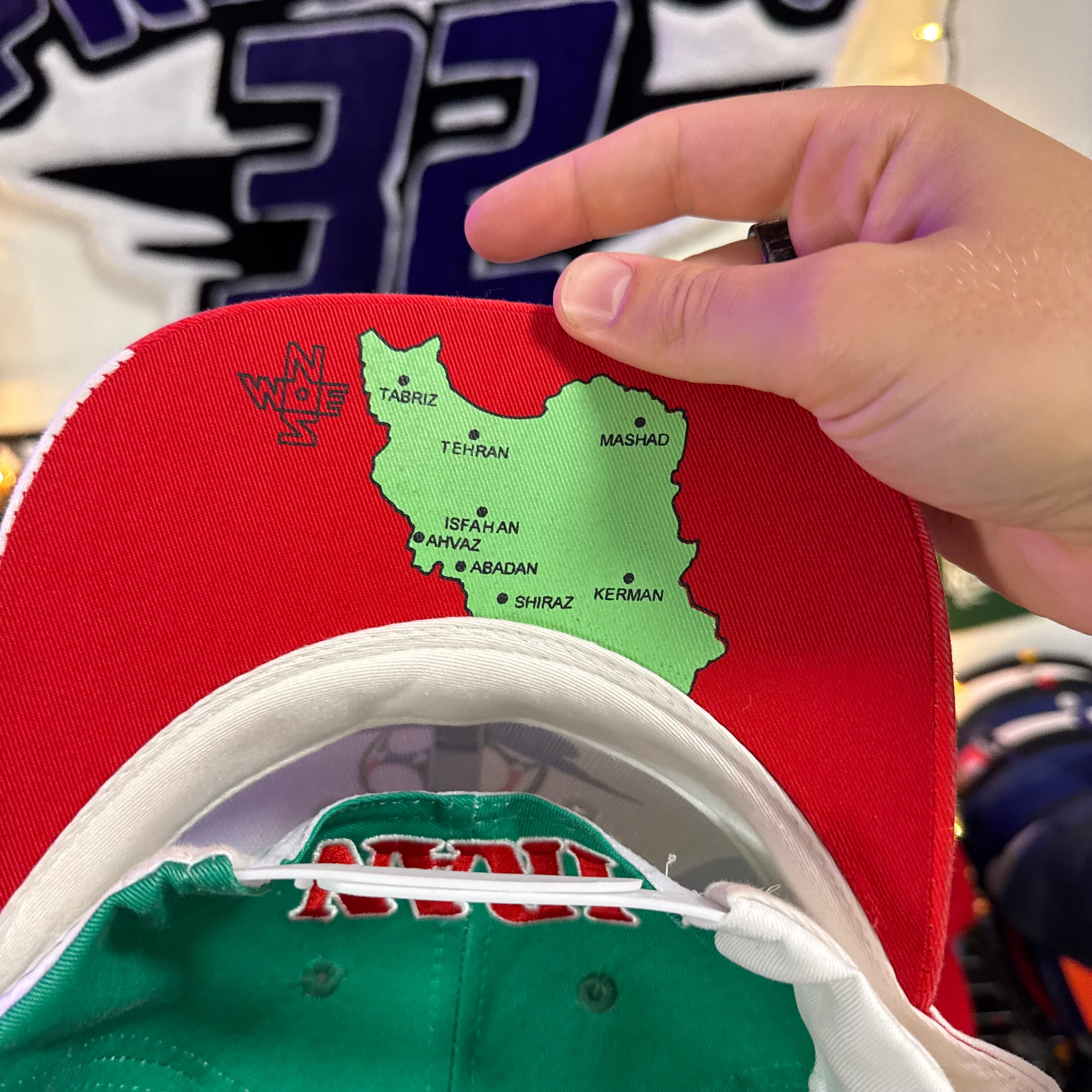 World Cup 1998 France Coupe Du Monde Team Iran SnapBack