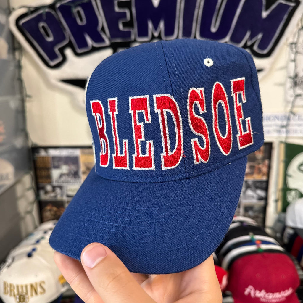 Drew Bledsoe #11 Starter Tri Power New England Patriots NFL Football Snapback
