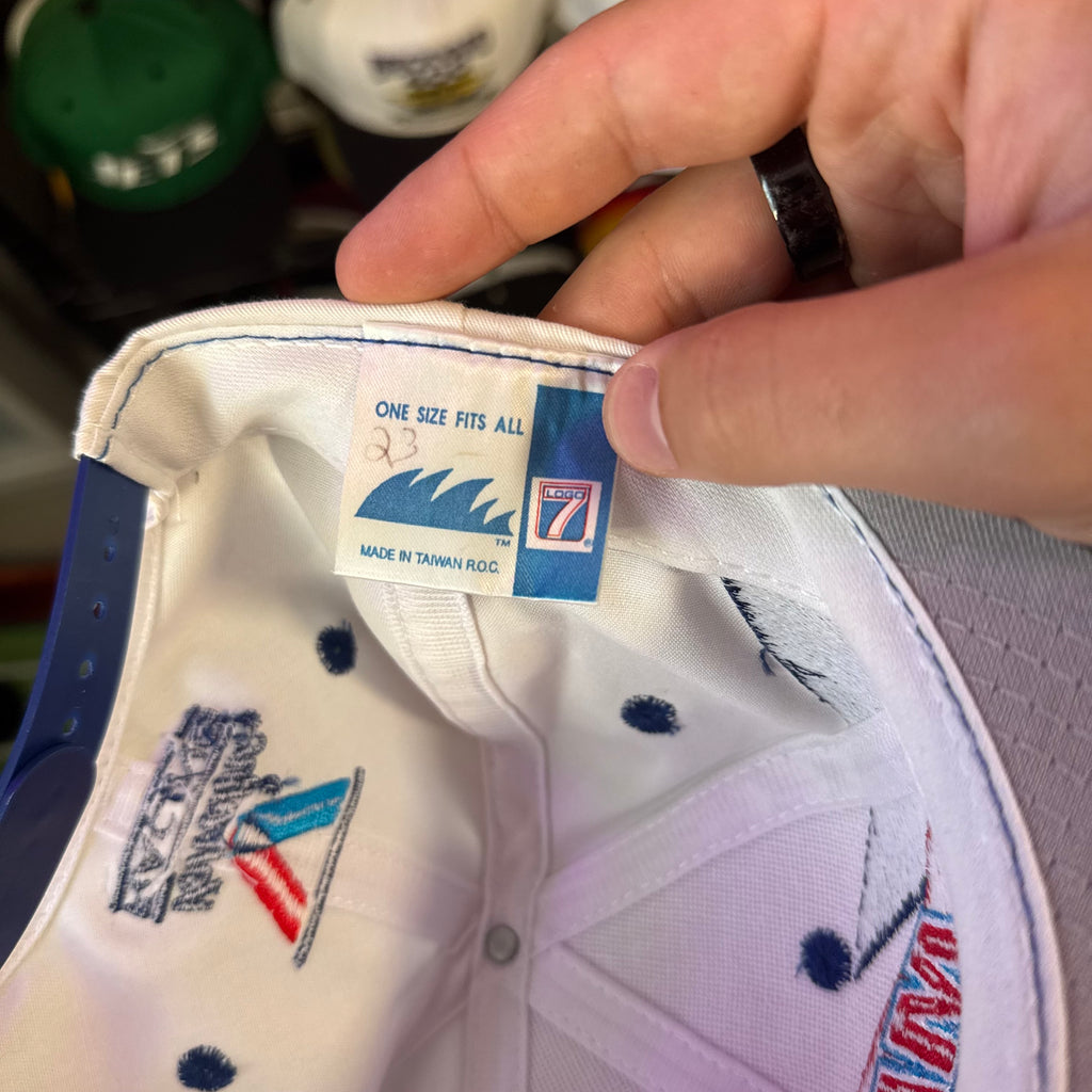 Mark Martin #6 Roush Racing Valvoline Racing Logo 7 Double Sharktooth Snapback