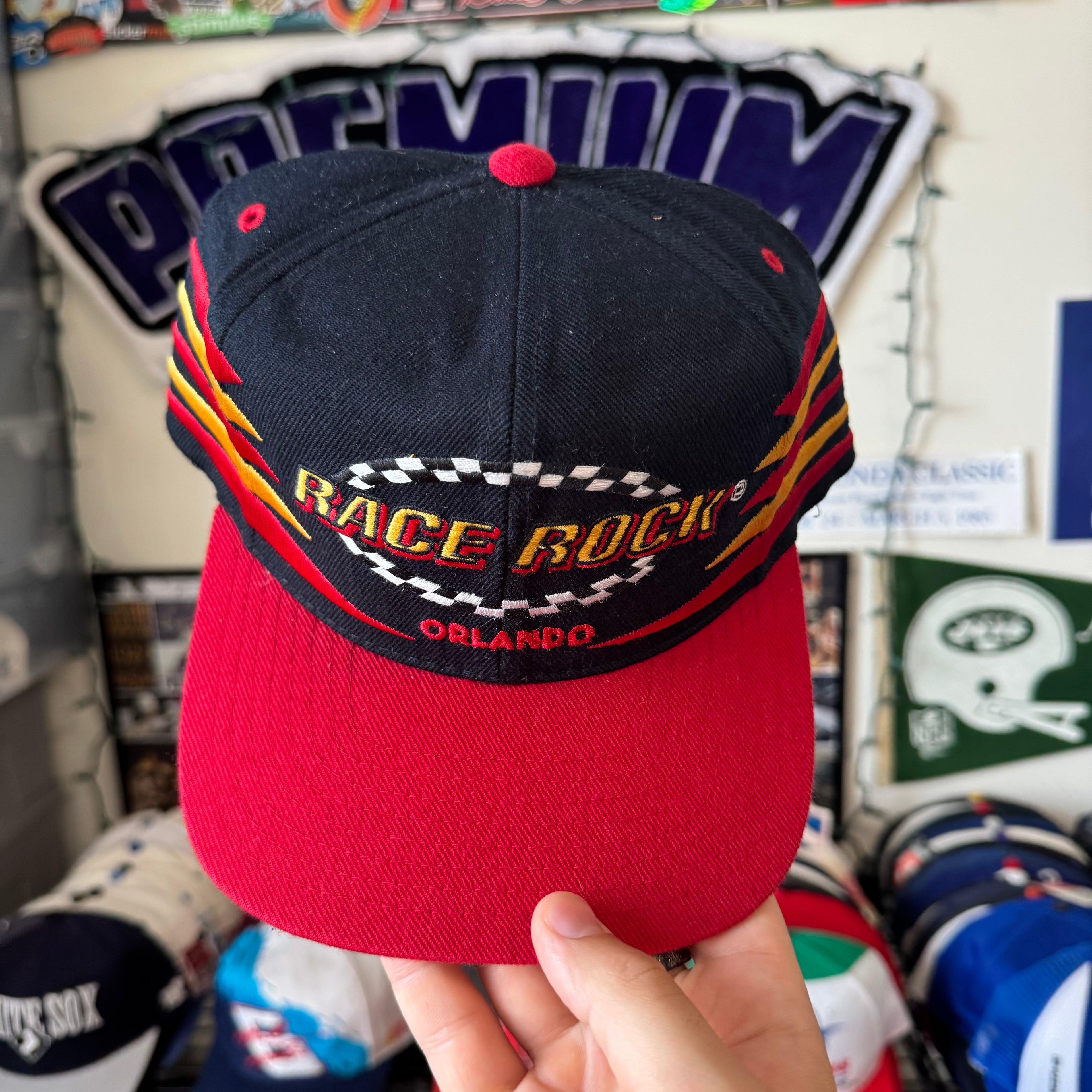 Race Rock Orlando Ready 2 Race Diamond Cut Style Snapback