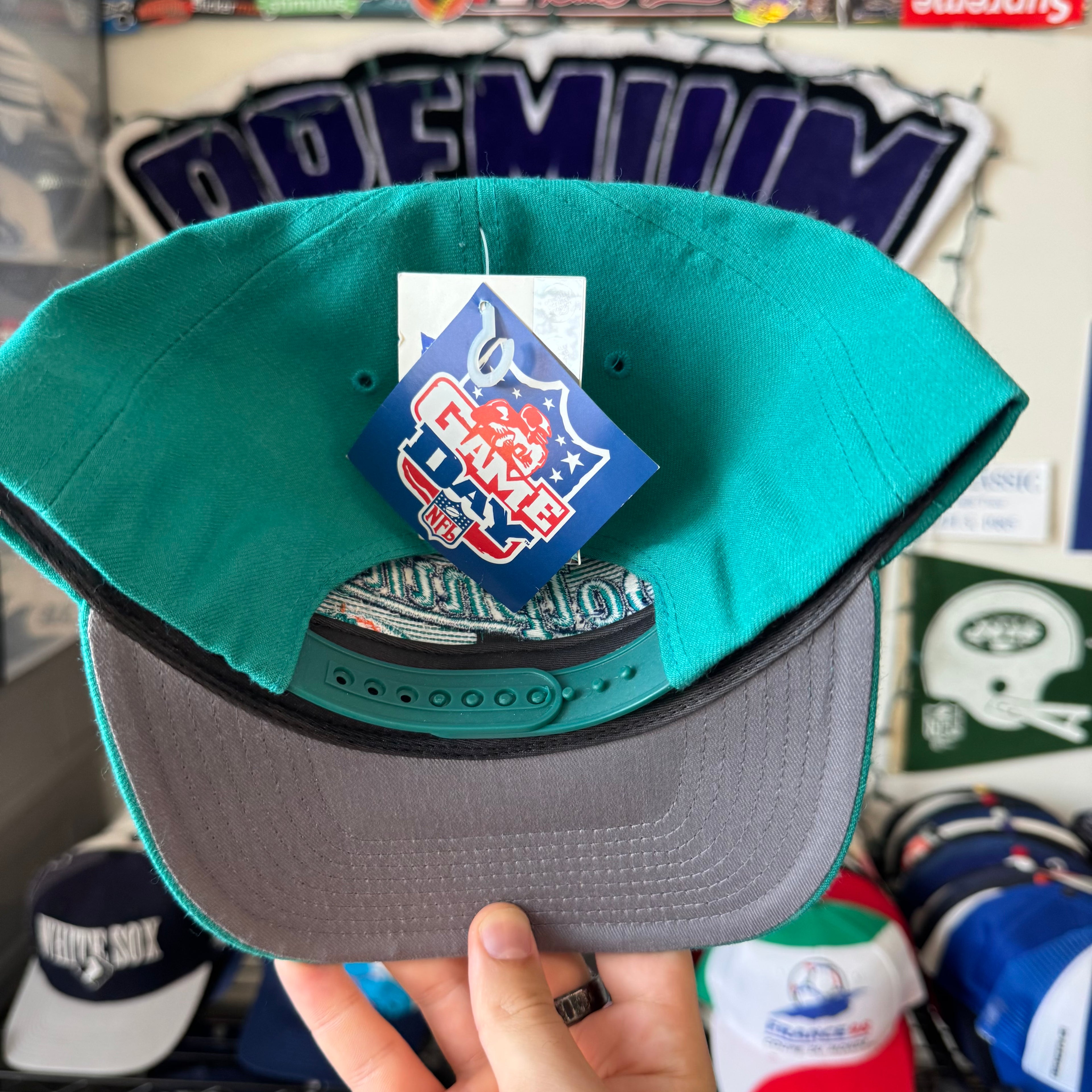 Miami Dolphins Tailsweep by Twins Enterprise NFL Football Snapback