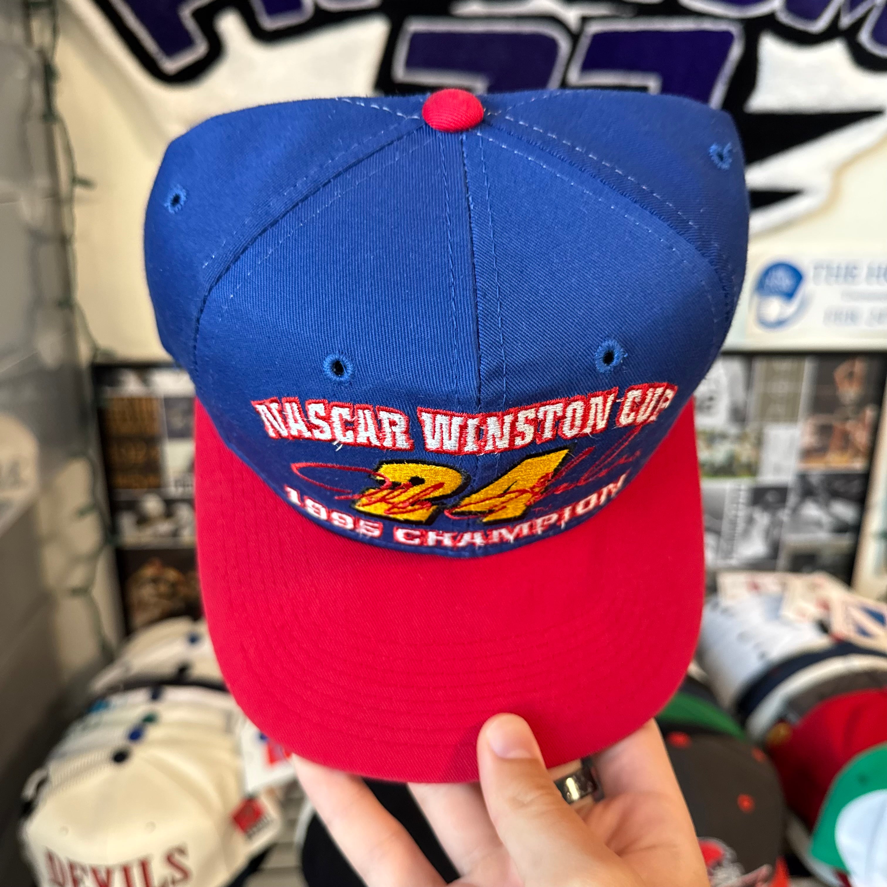 NASCAR Winston Cup 1995 Champion Jeff Gordon #24 Racing Snapback