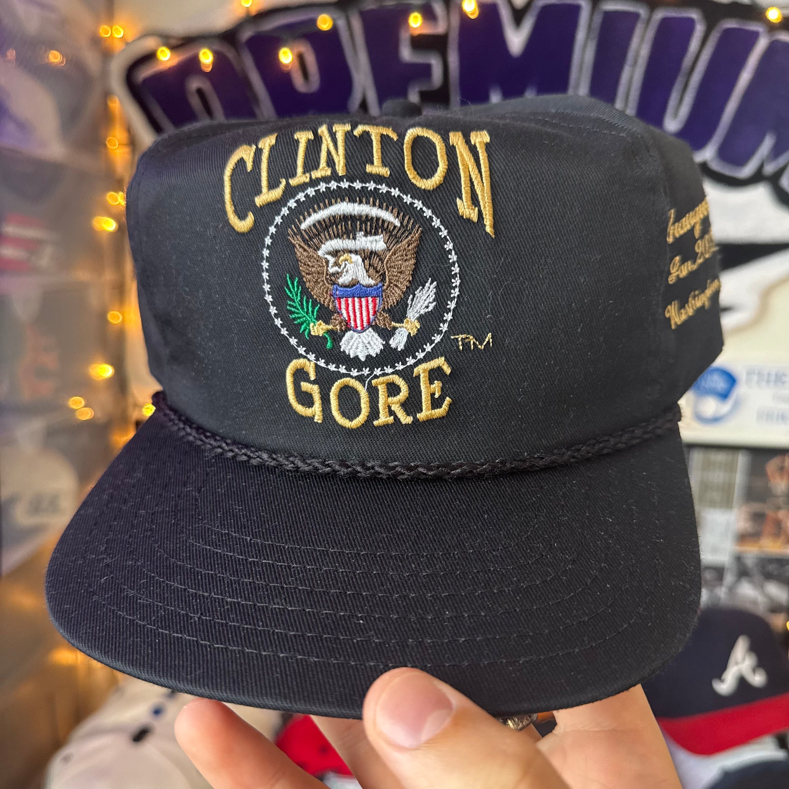 Clinton / Gore Presidential Inauguration 1993 Rope Snapback