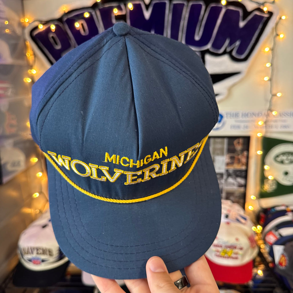 University of Michigan Wolverines AJD Rope Snapback