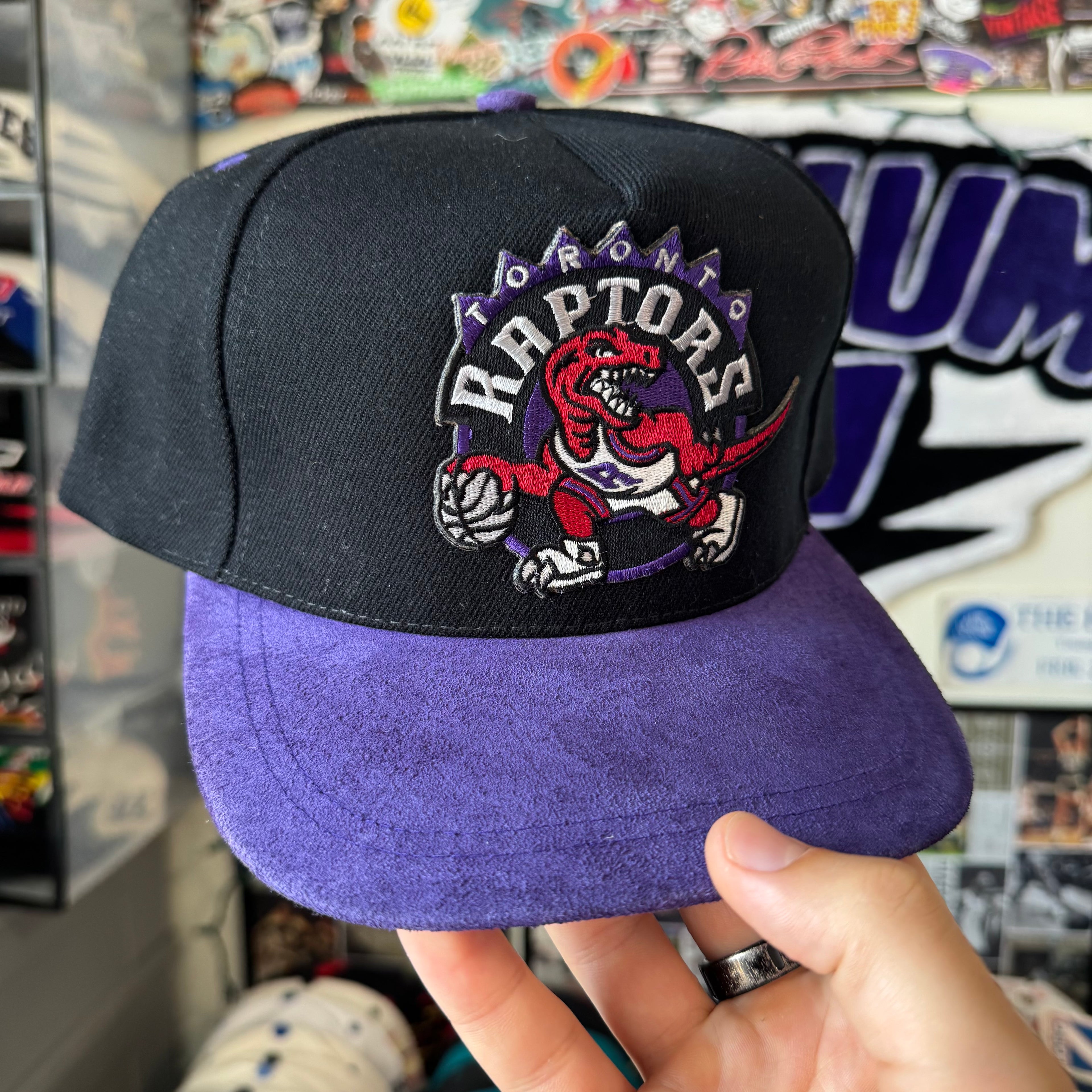 Toronto Raptors Plain Logo NBA Basketball Snapback