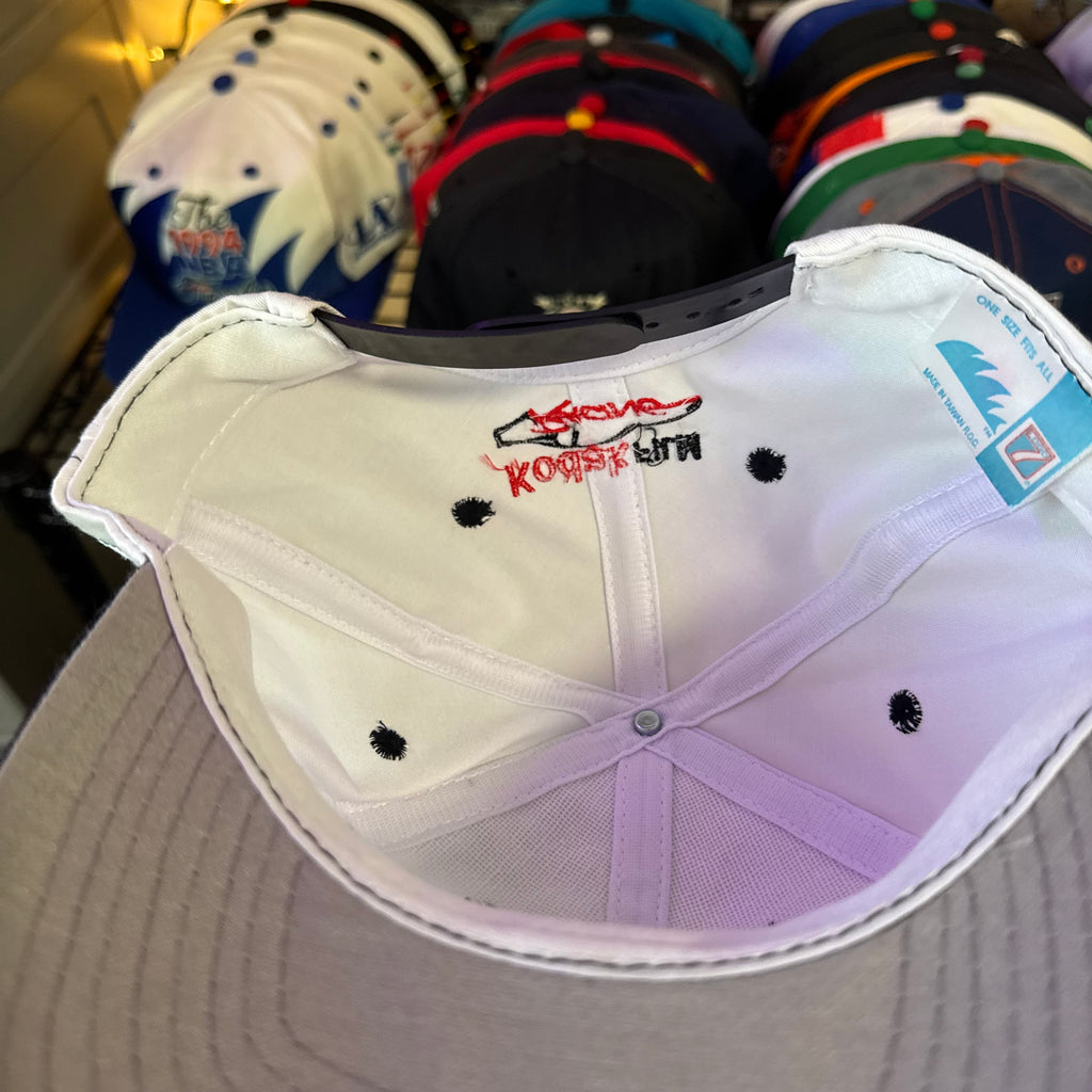 Sterling Marlin #4 Kodak Film Racing Logo 7 Double Sharktooth Snapback