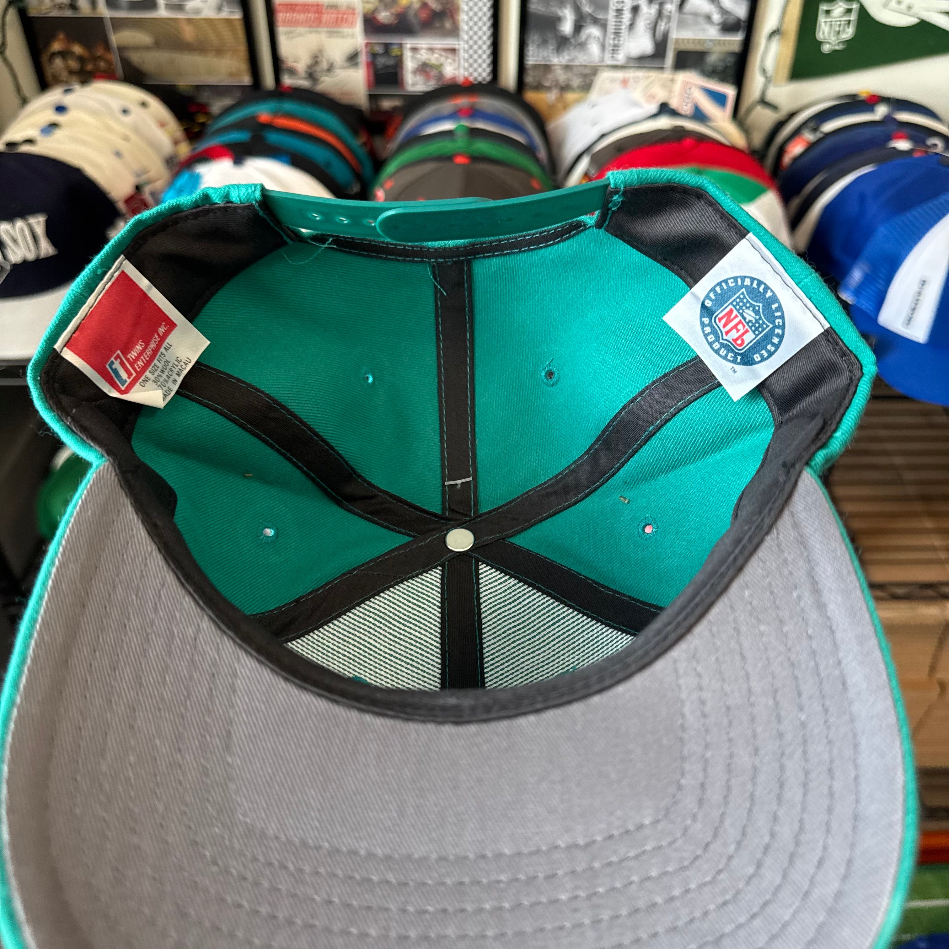 Miami Dolphins Tailsweep by Twins Enterprise NFL Football Snapback