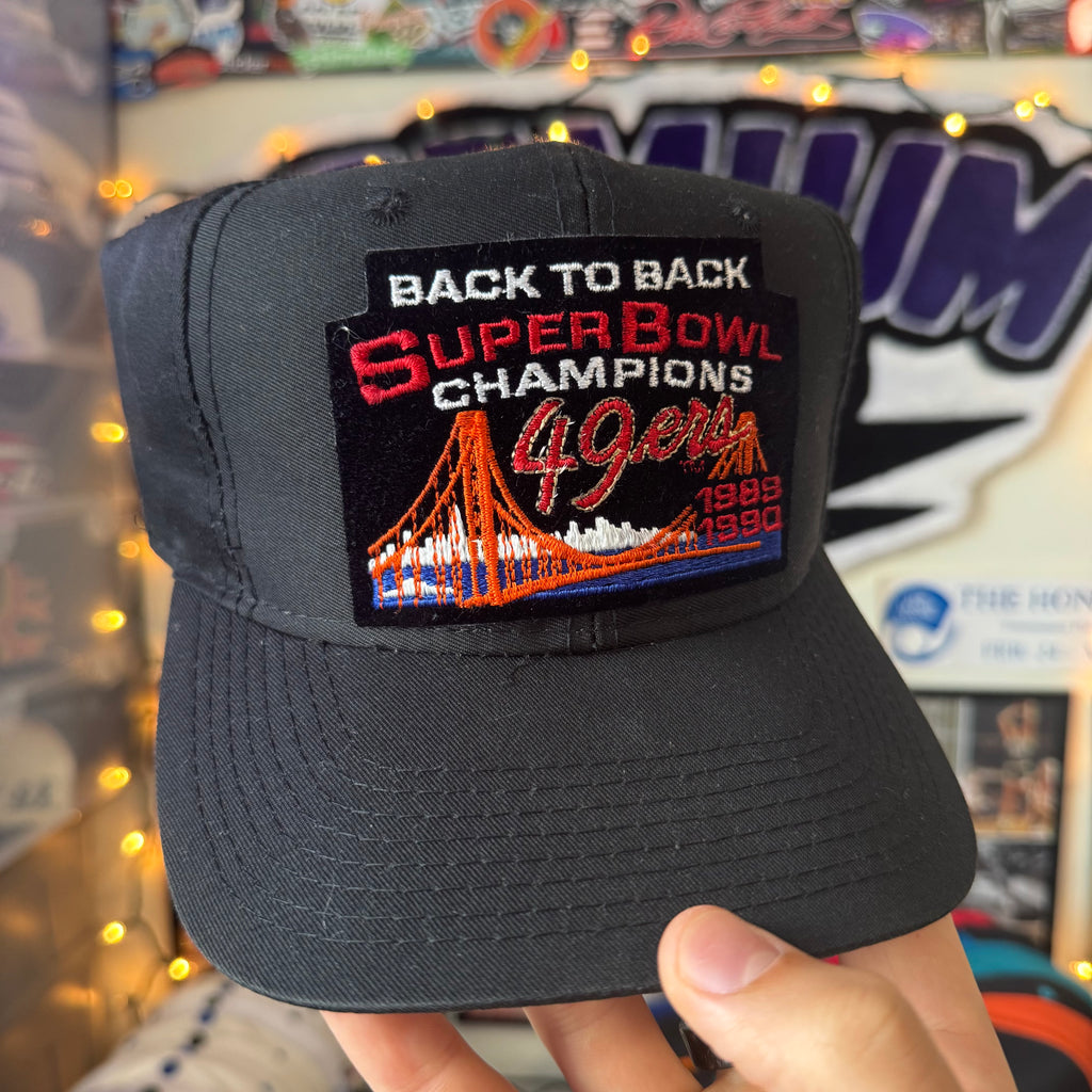 Sam Francisco 49ers Back to Back Super Bowl Champs Sports Specialties Snapback