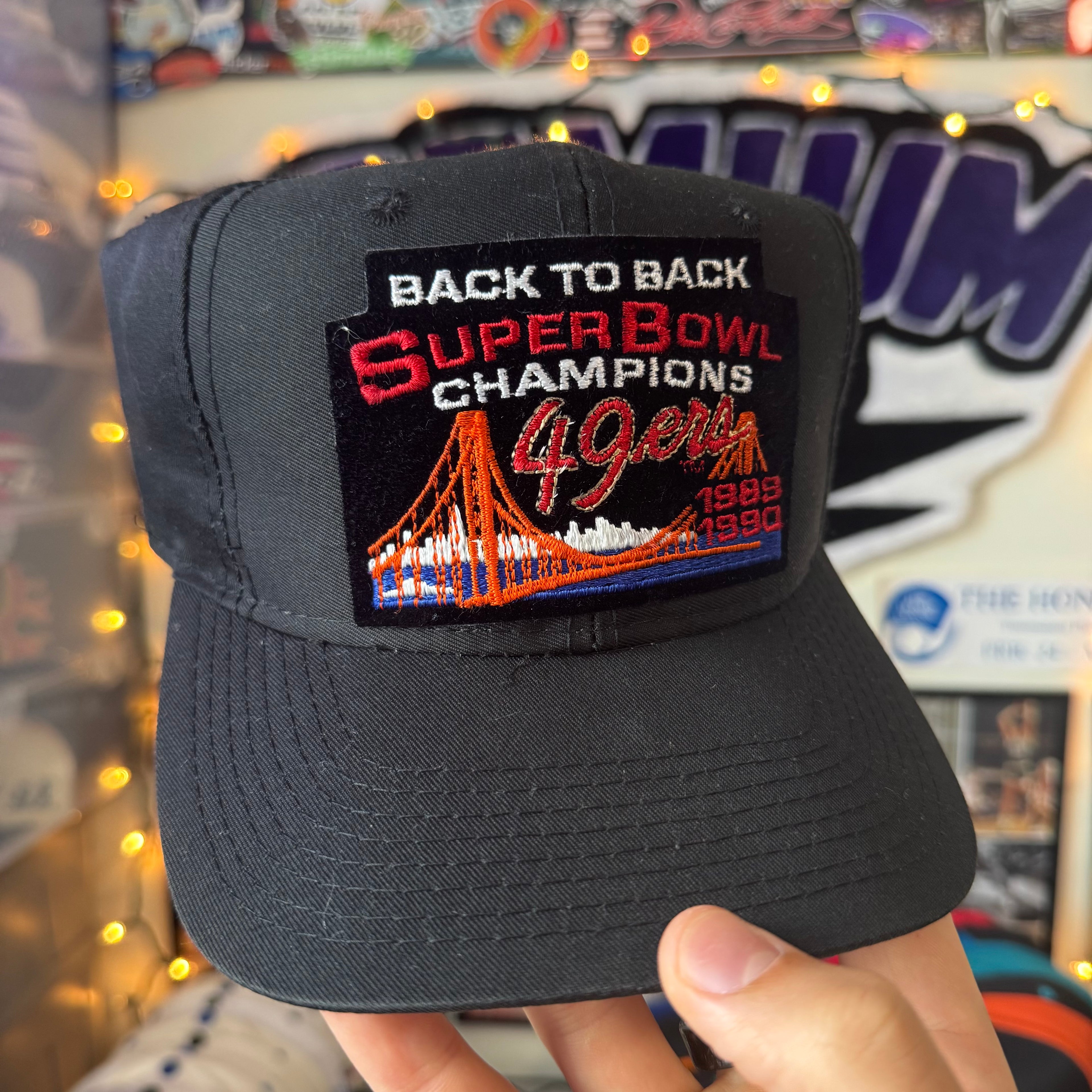 Sam Francisco 49ers Back to Back Super Bowl Champs Sports Specialties Snapback