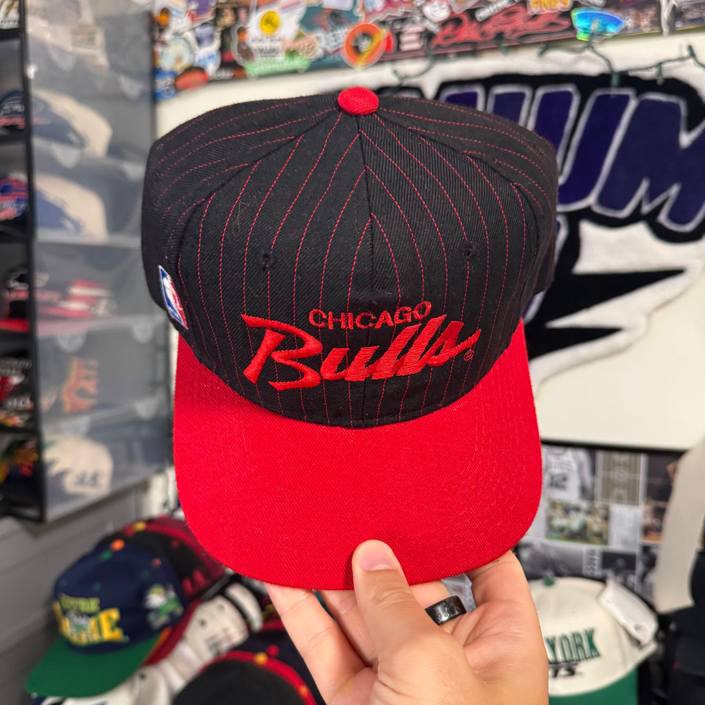 Chicago Bulls Sports Specialties Pinstripe Single Line Script
