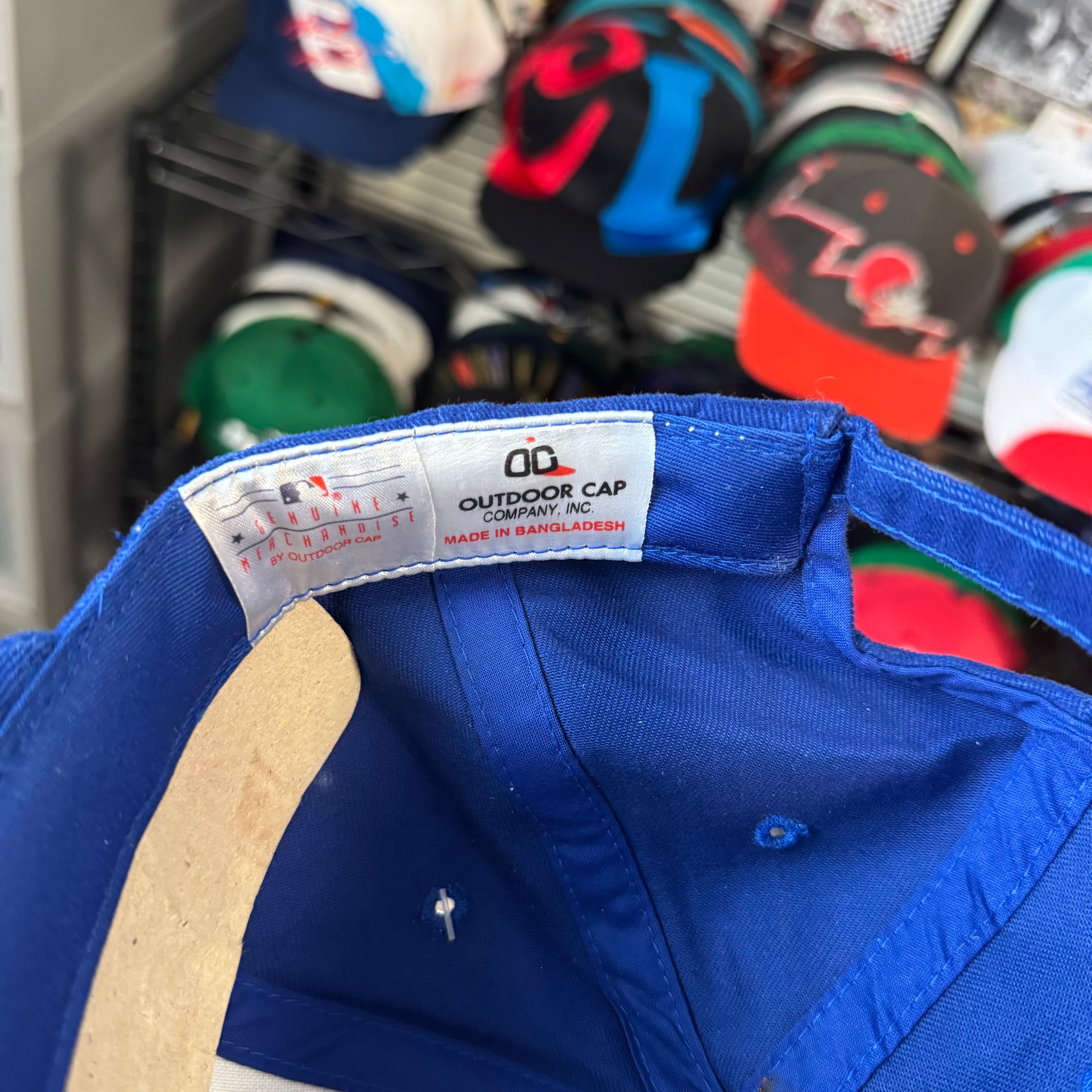 Montreal Expos Plain Logo OC MLB Baseball Strap Back