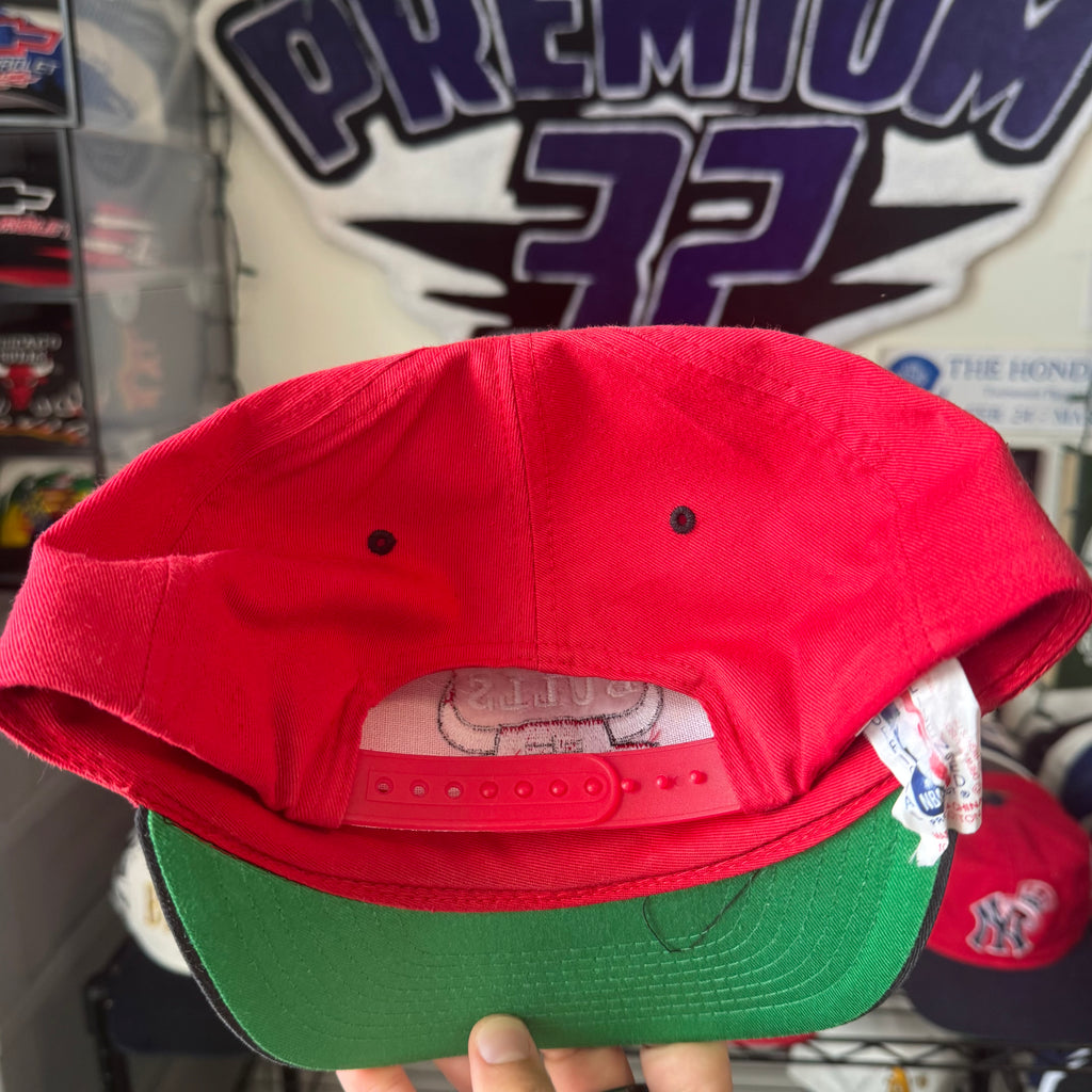 Chicago Bulls Plain Logo Drew Pearson NBA Basketball Snapback