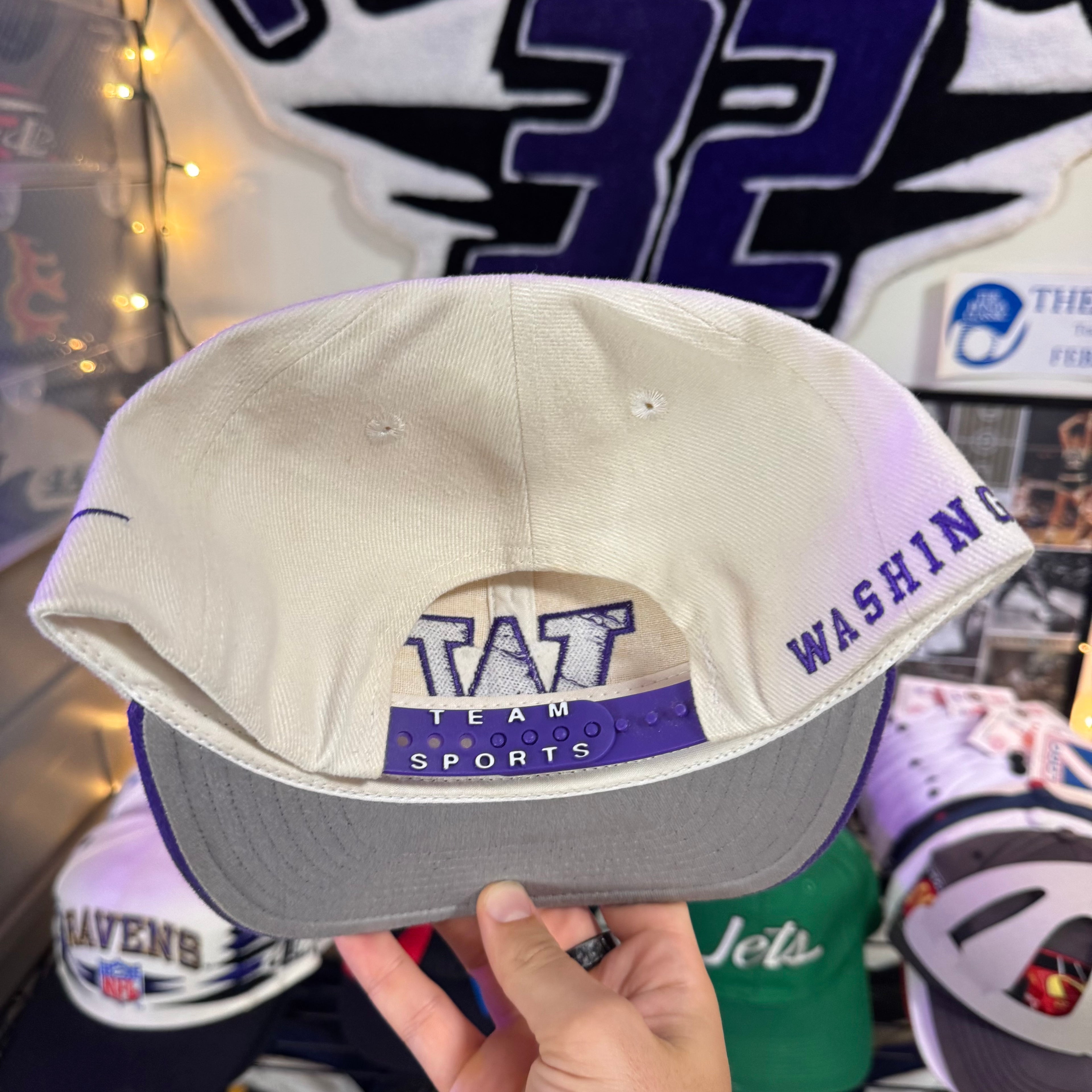 University of Washington Huskies Nike Shallow Fit Snapback