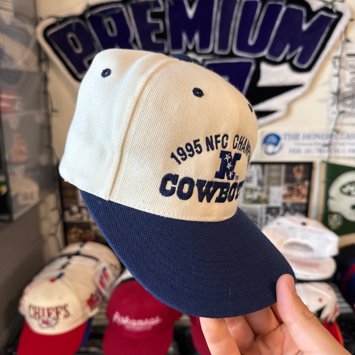 Dallas Cowboys 1995 NFC Champions  Sports Specialties NFL Football Snapback