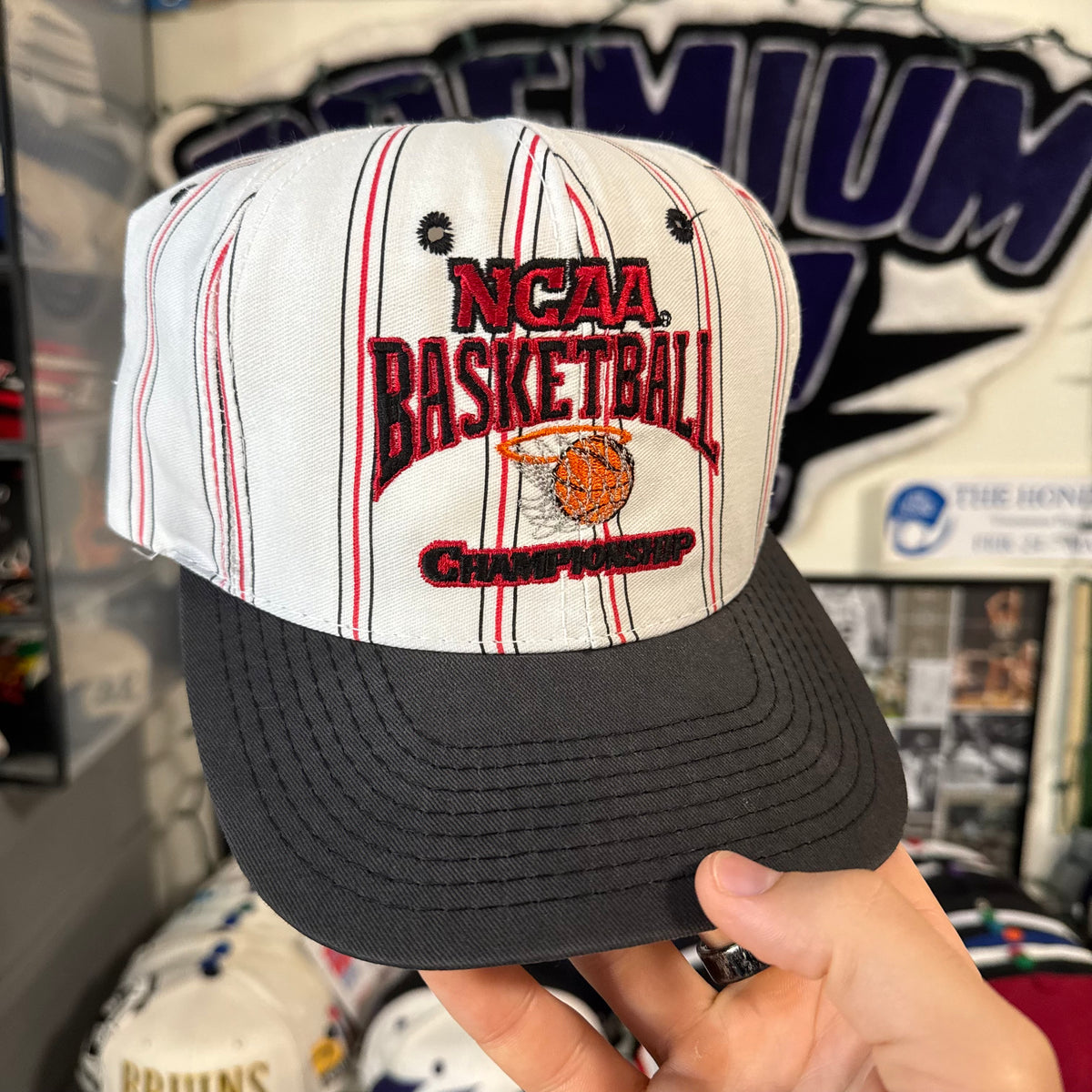 NCAA Basketball Championship Starter Pinstripe NCAA Basketball Snapback